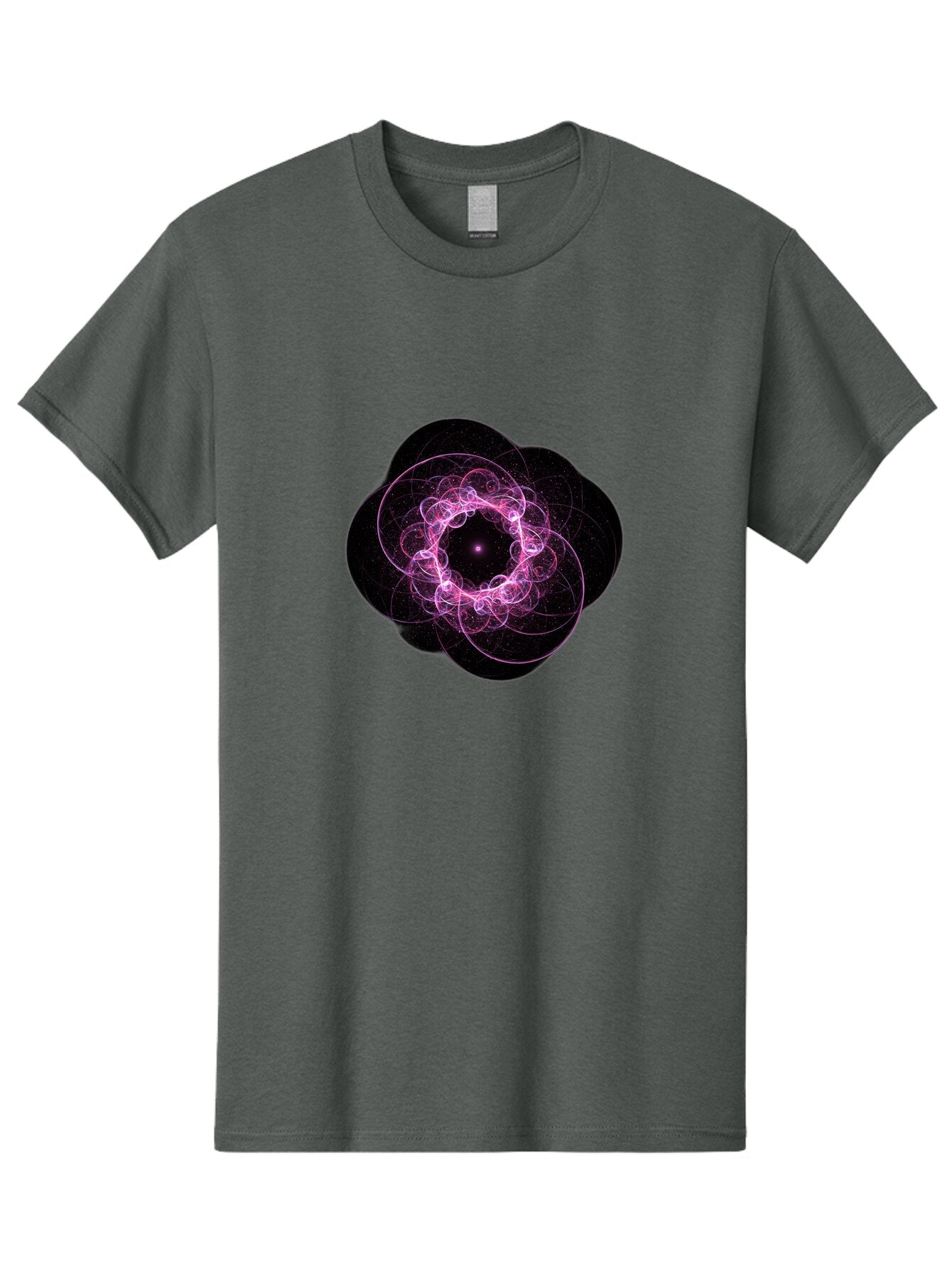 Purple-Fractal-Flower Men'S Graphic Tee, 100% Cotton, Comfortable Casual Summer Wear, Machine Washable, Vintage Camera, Old Camera, Antique Camera, Black Camera, Classic Photography, Photography Equipment, Nostalgic Device, Film Camera, Ban222 13