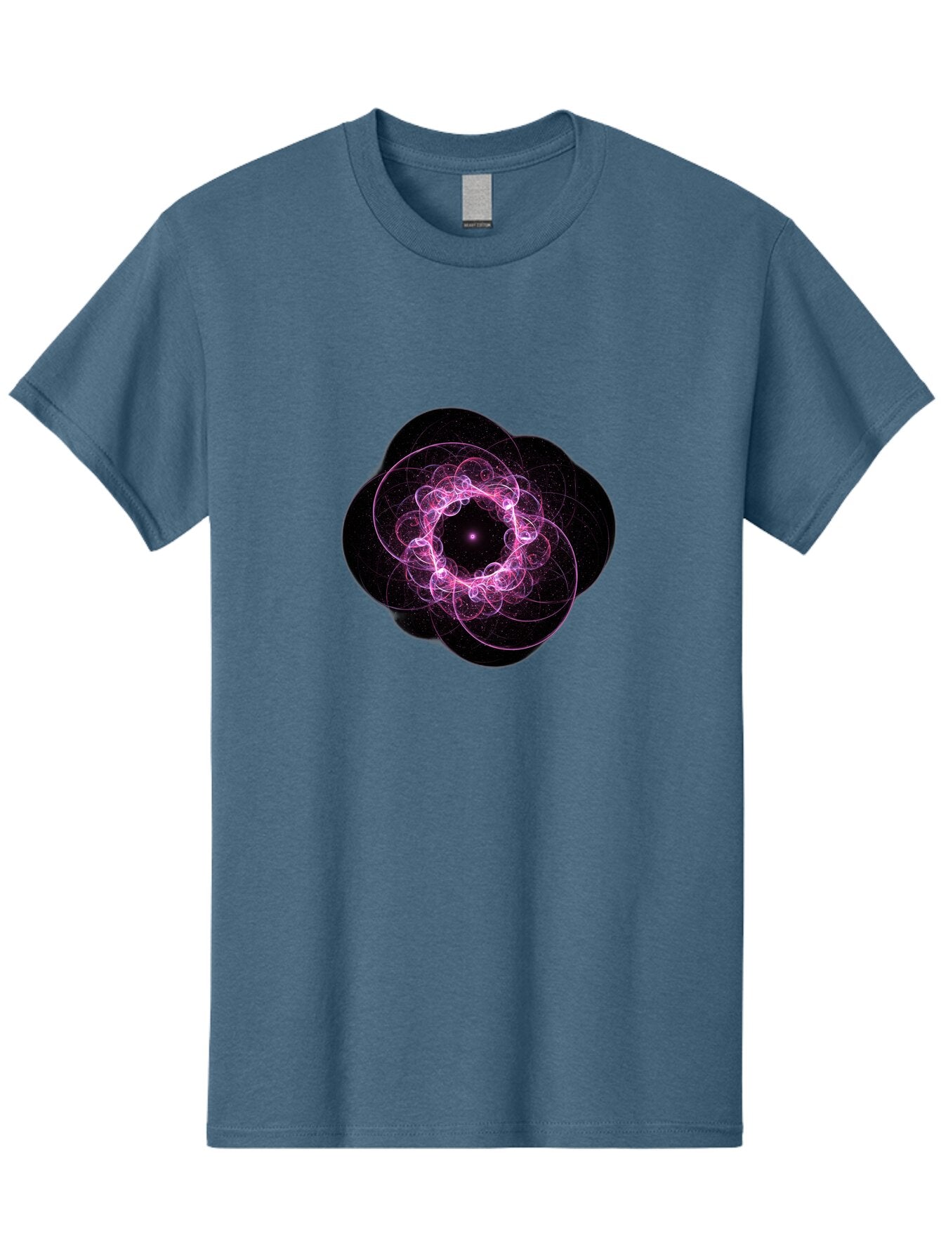 Purple-Fractal-Flower Men'S Graphic Tee, 100% Cotton, Comfortable Casual Summer Wear, Machine Washable, Vintage Camera, Old Camera, Antique Camera, Black Camera, Classic Photography, Photography Equipment, Nostalgic Device, Film Camera, Ban222 7