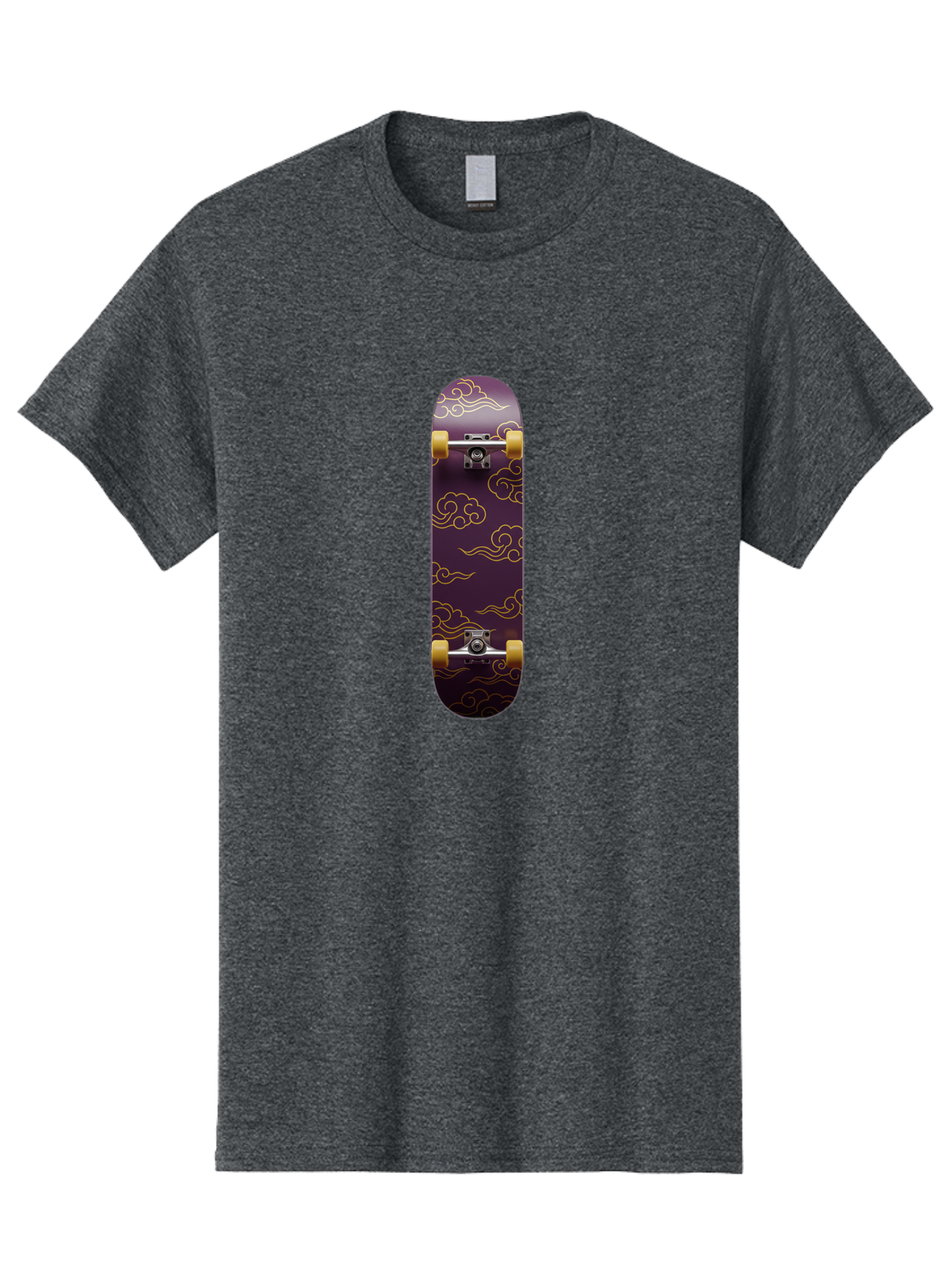 Purple-Skateboard Men'S Graphic Tee, 100% Cotton, Comfortable Casual Summer Wear, Machine Washable, Vintage Camera, Old Camera, Antique Camera, Black Camera, Classic Photography, Photography Equipment, Nostalgic Device, Film Camera, Camera Art Ban226 6