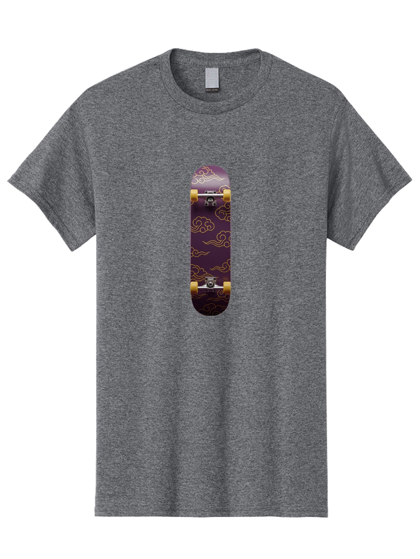 Purple-Skateboard Men'S Graphic Tee, 100% Cotton, Comfortable Casual Summer Wear, Machine Washable, Vintage Camera, Old Camera, Antique Camera, Black Camera, Classic Photography, Photography Equipment, Nostalgic Device, Film Camera, Camera Art Ban226 9