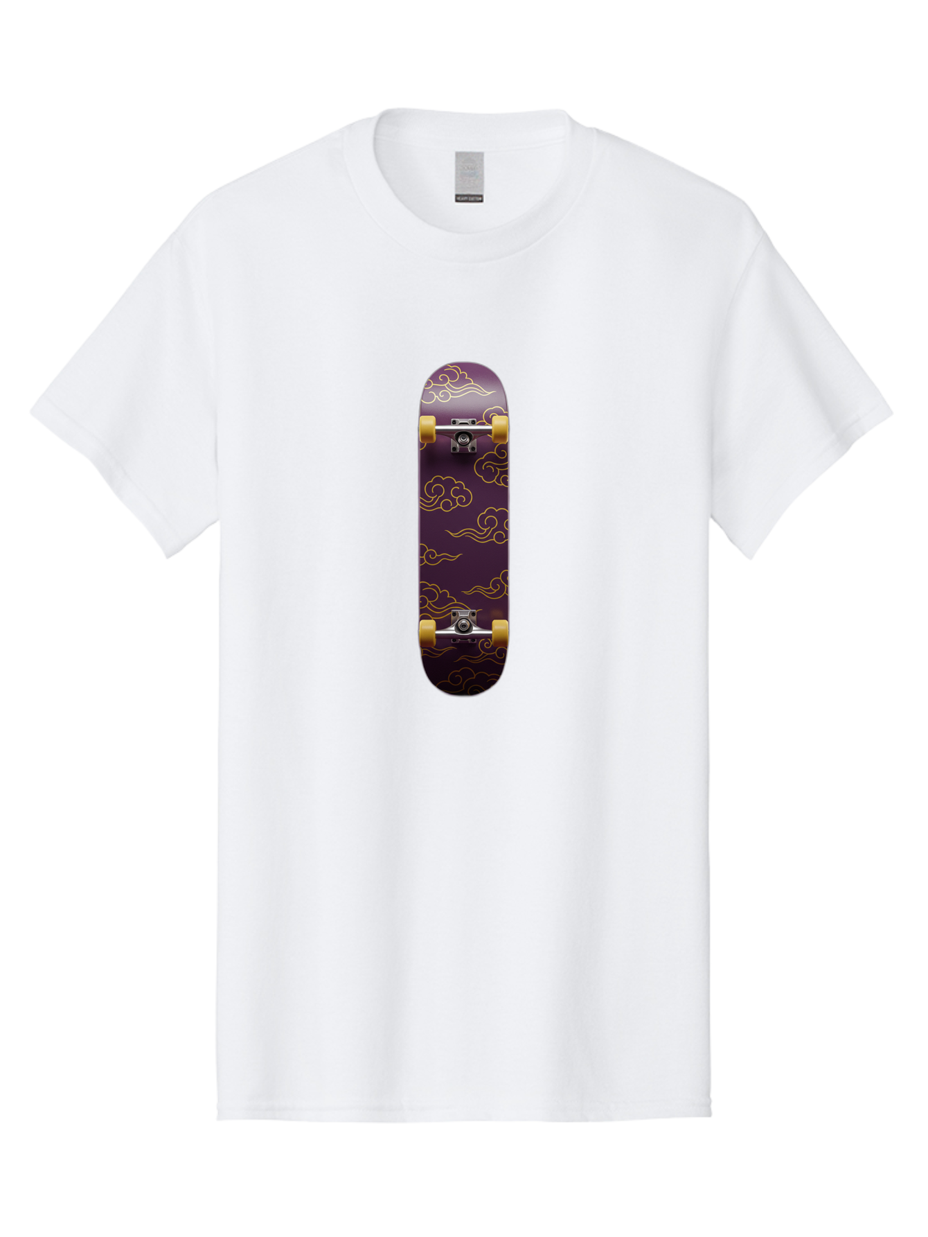 Purple-Skateboard Men'S Graphic Tee, 100% Cotton, Comfortable Casual Summer Wear, Machine Washable, Vintage Camera, Old Camera, Antique Camera, Black Camera, Classic Photography, Photography Equipment, Nostalgic Device, Film Camera, Camera Art Ban226 4