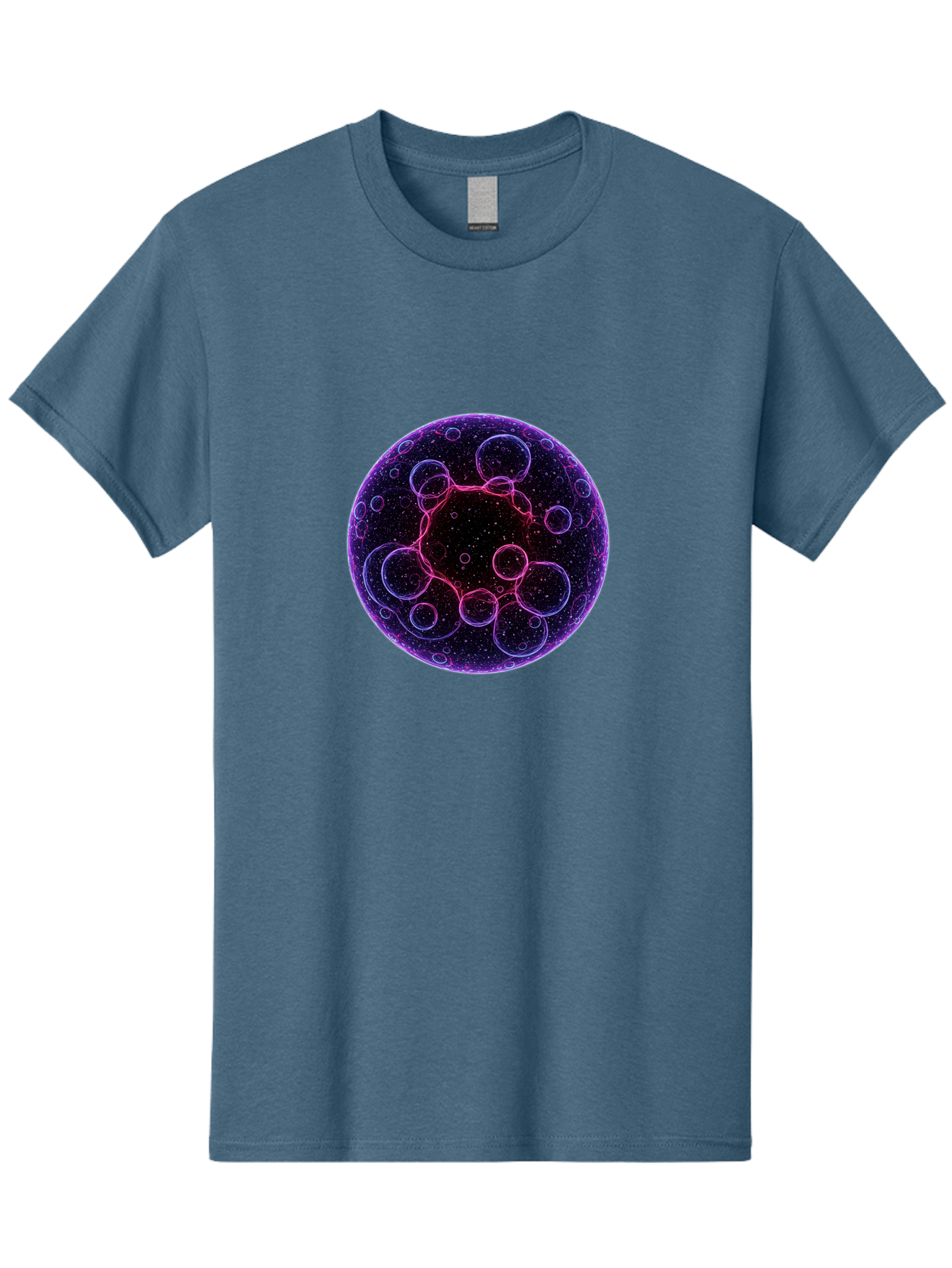Purple-Sphere-With-Bubbles Men'S Graphic Tee, 100% Cotton, Comfortable Casual Summer Wear, Machine Washable, Vintage Camera, Old Camera, Antique Camera, Black Camera, Classic Photography, Photography Equipment, Nostalgic Device, Film Camera, Ban227 11