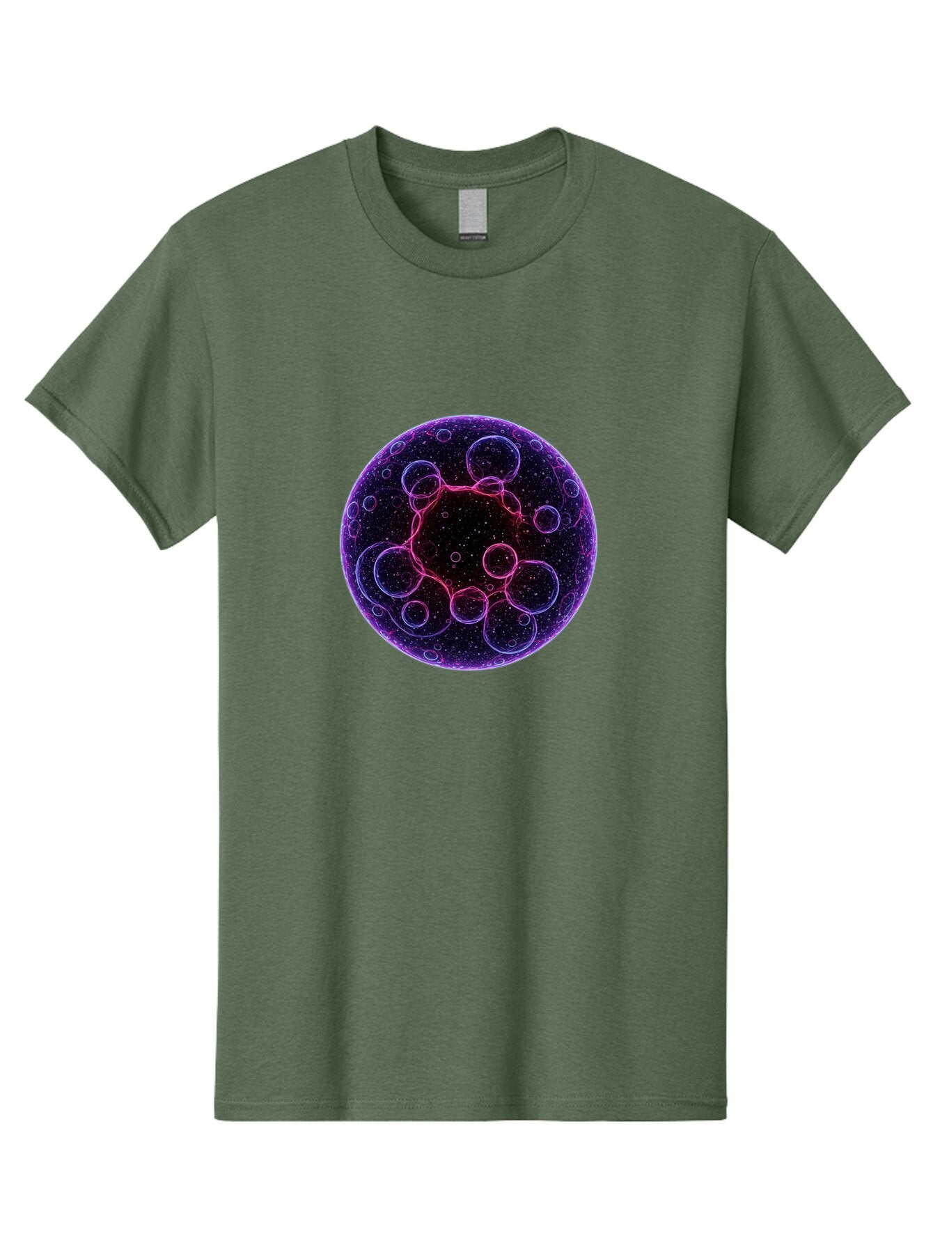 Purple-Sphere-With-Bubbles Men'S Graphic Tee, 100% Cotton, Comfortable Casual Summer Wear, Machine Washable, Vintage Camera, Old Camera, Antique Camera, Black Camera, Classic Photography, Photography Equipment, Nostalgic Device, Film Camera, Ban227 15