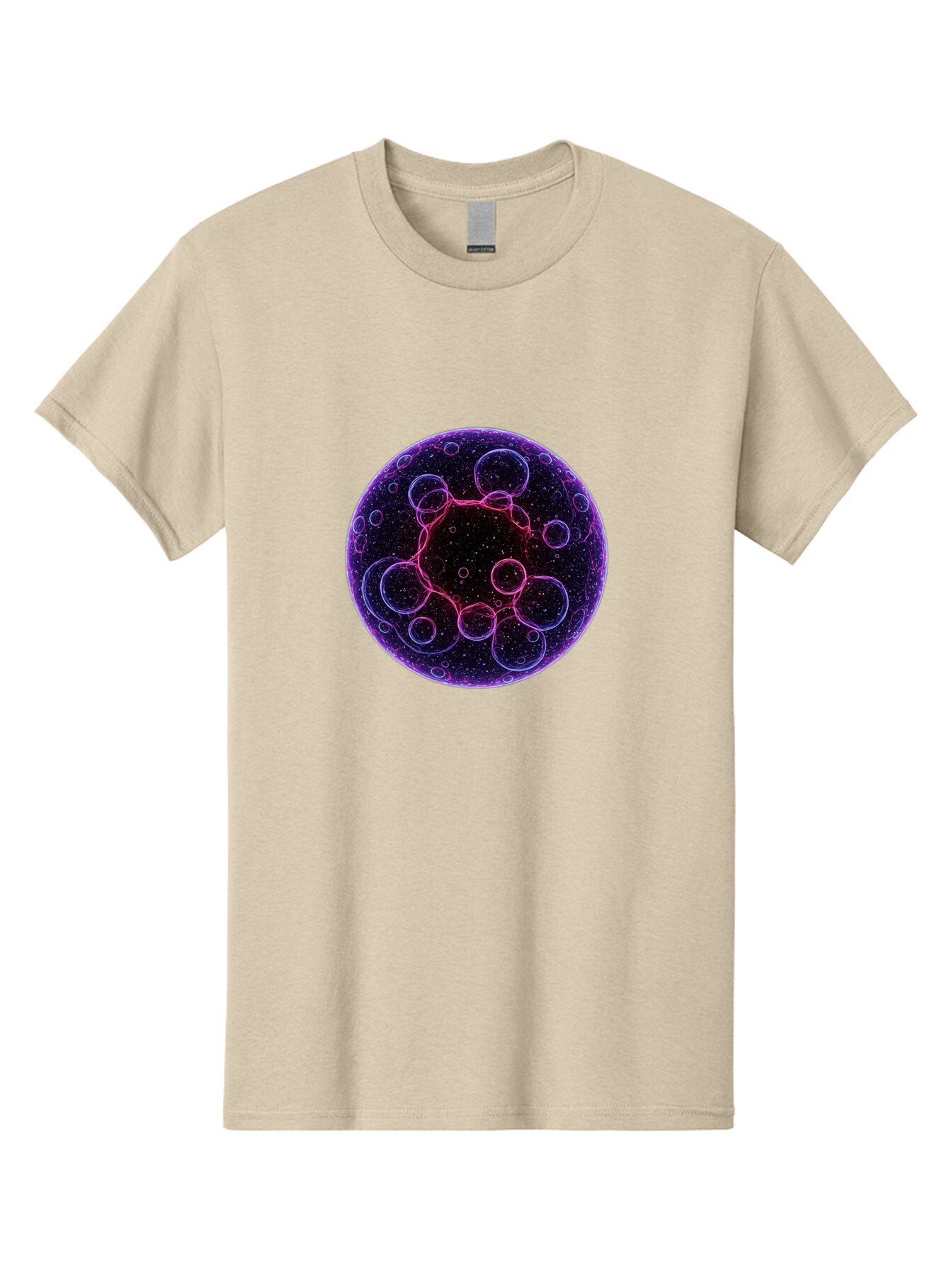 Purple-Sphere-With-Bubbles Men'S Graphic Tee, 100% Cotton, Comfortable Casual Summer Wear, Machine Washable, Vintage Camera, Old Camera, Antique Camera, Black Camera, Classic Photography, Photography Equipment, Nostalgic Device, Film Camera, Ban227 8