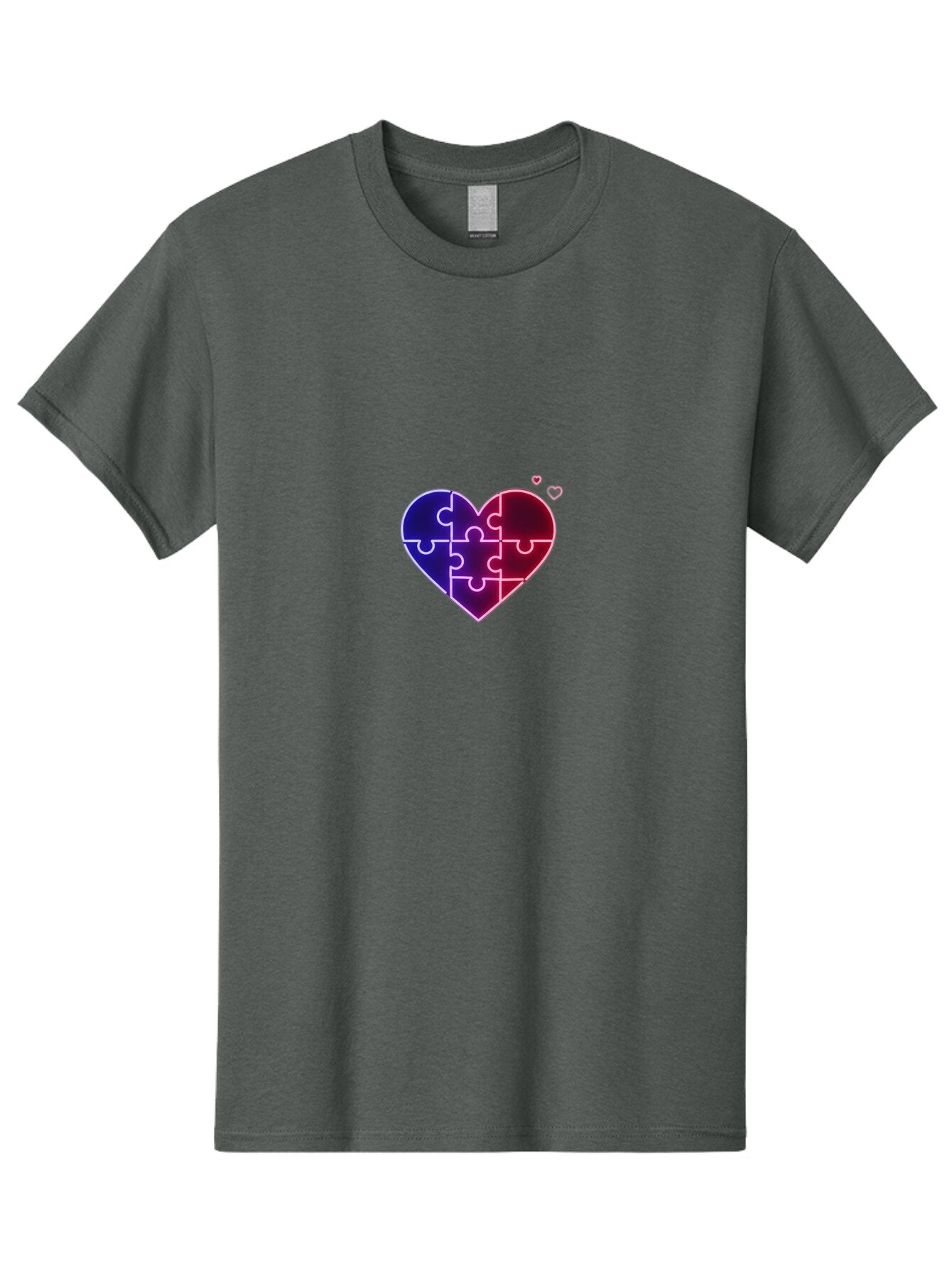 Puzzled-Heart Men'S Graphic Tee, 100% Cotton, Comfortable Casual Summer Wear, Machine Washable, Vintage Camera, Old Camera, Antique Camera, Black Camera, Classic Photography, Photography Equipment, Nostalgic Device, Film Camera, Camera Art Ban231 5