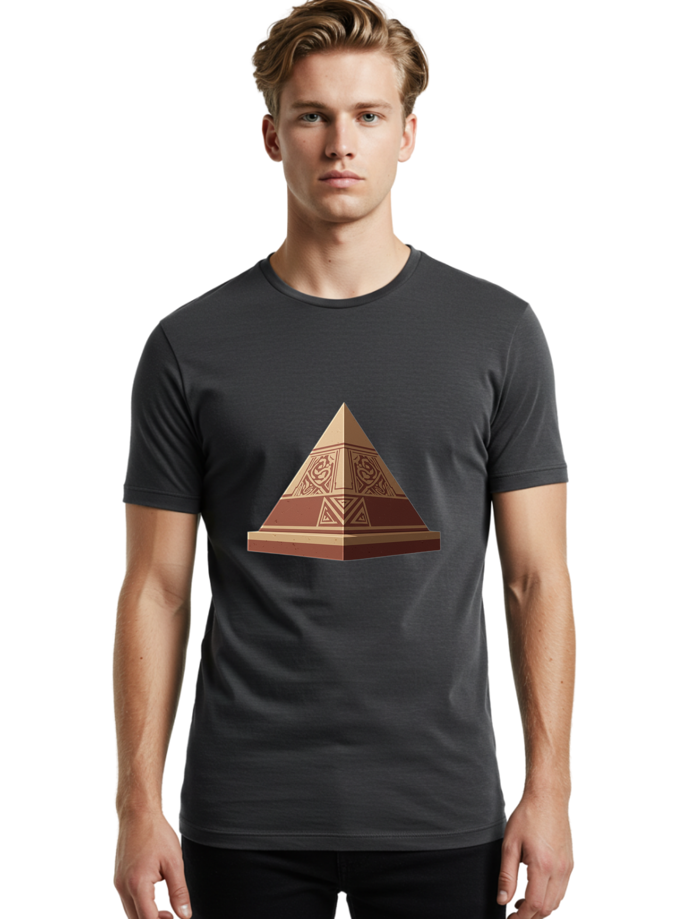 Pyramid Men'S Graphic Tee, 100% Cotton, Comfortable Casual Summer Wear, Machine Washable, Vintage Camera, Old Camera, Antique Camera, Black Camera, Classic Photography, Photography Equipment, Nostalgic Device, Film Camera, Camera Art Ban232 23