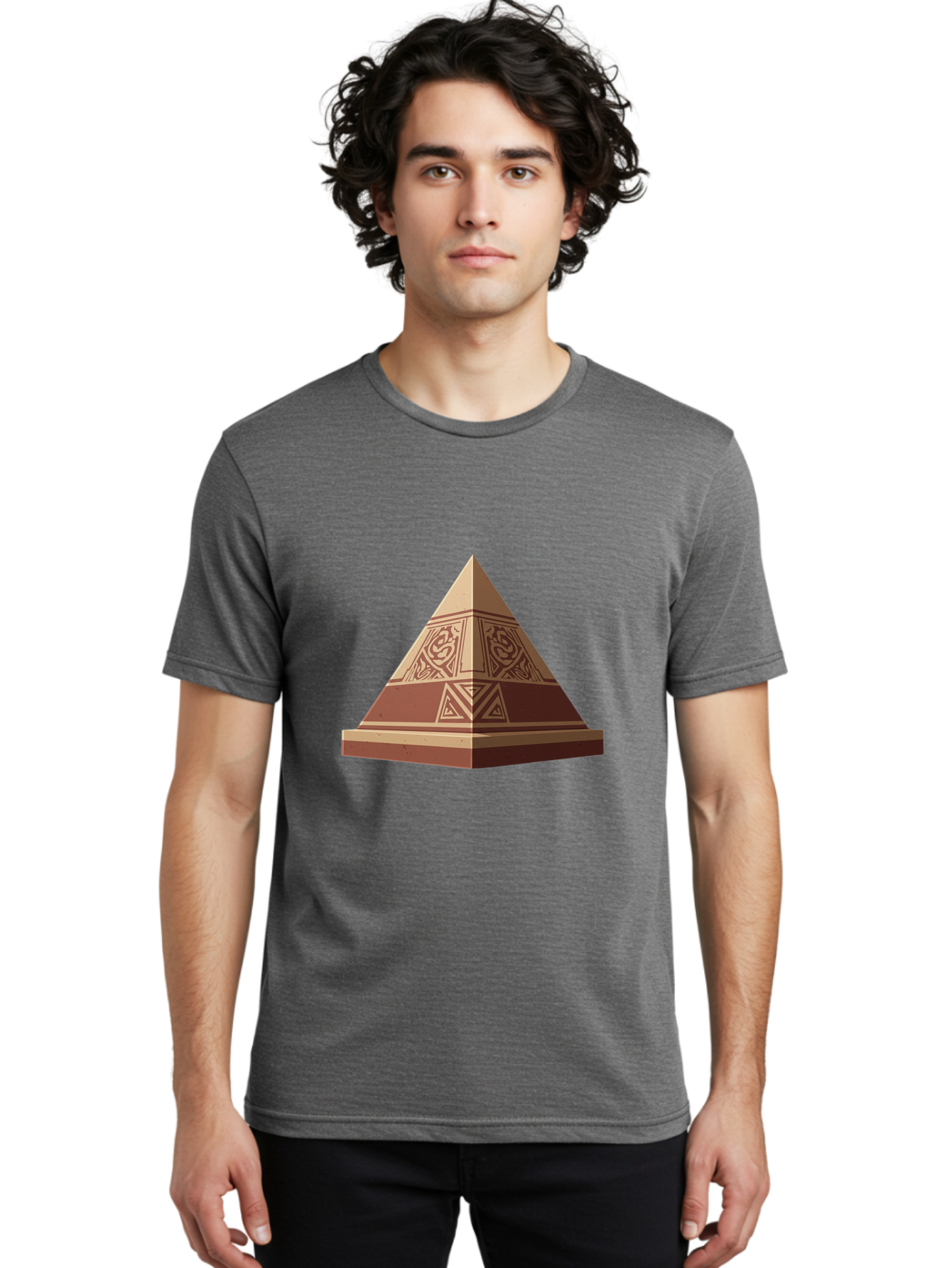 Pyramid Men'S Graphic Tee, 100% Cotton, Comfortable Casual Summer Wear, Machine Washable, Vintage Camera, Old Camera, Antique Camera, Black Camera, Classic Photography, Photography Equipment, Nostalgic Device, Film Camera, Camera Art Ban232 25