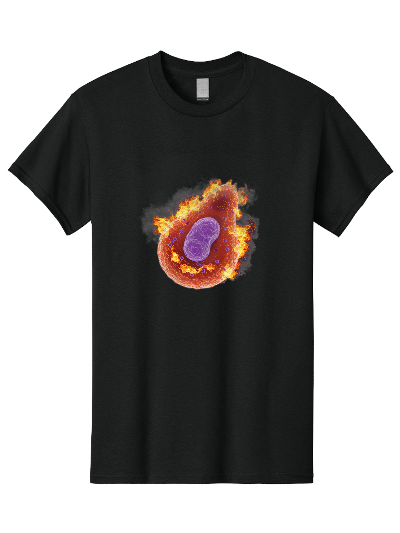 Pyroptosis-Cell Men'S Graphic Tee, 100% Cotton, Comfortable Casual Summer Wear, Machine Washable, Vintage Camera, Old Camera, Antique Camera, Black Camera, Classic Photography, Photography Equipment, Nostalgic Device, Film Camera, Camera Art Ban233