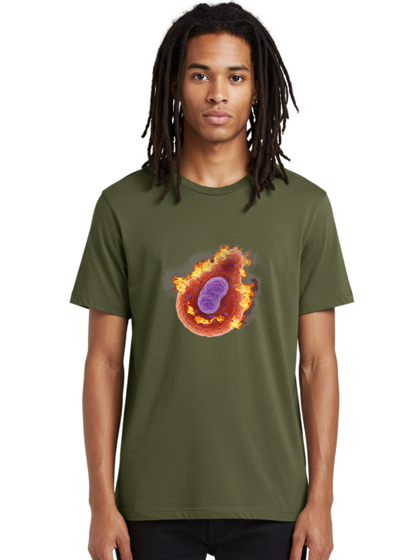 Pyroptosis-Cell Men'S Graphic Tee, 100% Cotton, Comfortable Casual Summer Wear, Machine Washable, Vintage Camera, Old Camera, Antique Camera, Black Camera, Classic Photography, Photography Equipment, Nostalgic Device, Film Camera, Camera Art Ban233 24
