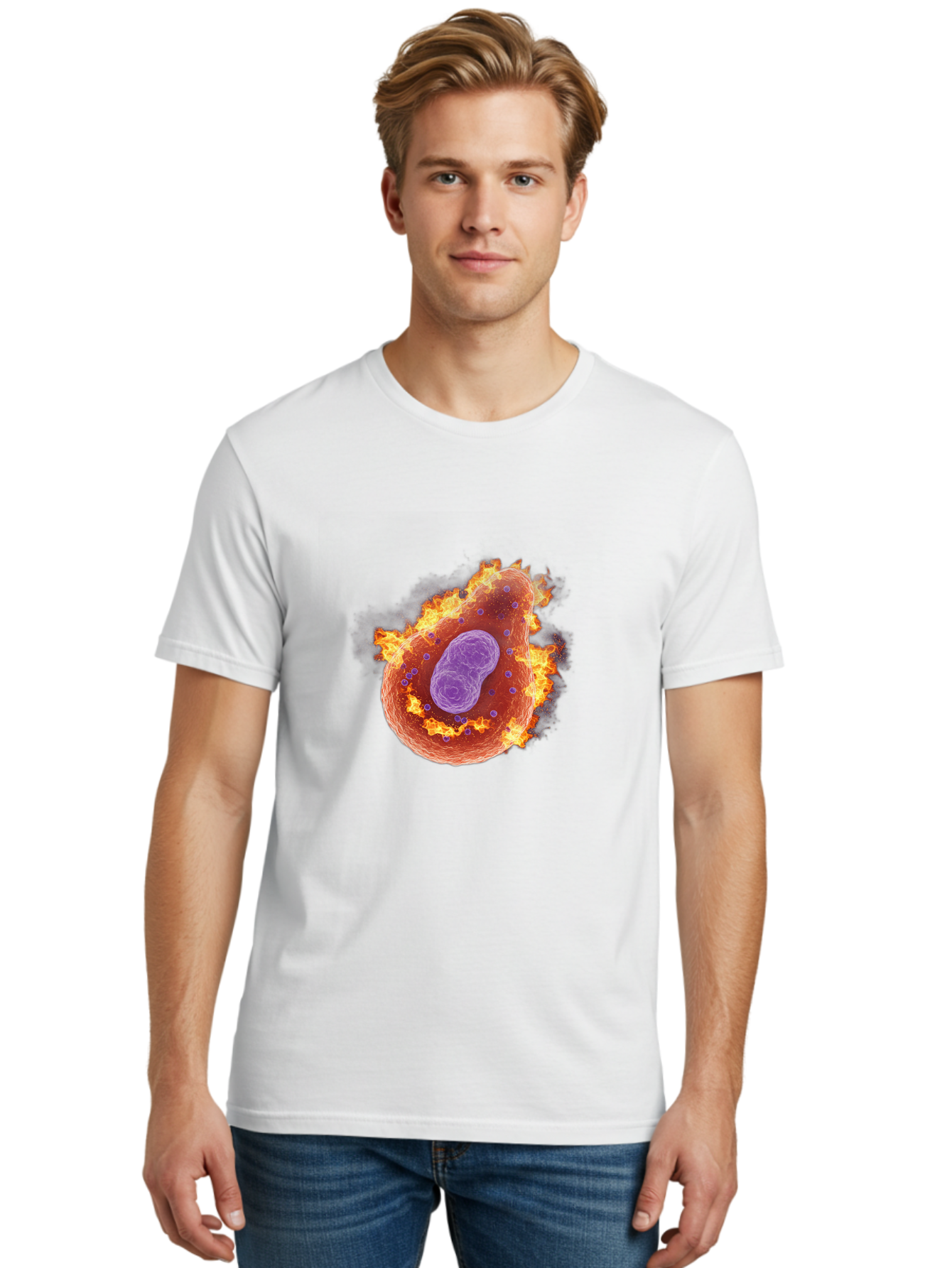 Pyroptosis-Cell Men'S Graphic Tee, 100% Cotton, Comfortable Casual Summer Wear, Machine Washable, Vintage Camera, Old Camera, Antique Camera, Black Camera, Classic Photography, Photography Equipment, Nostalgic Device, Film Camera, Camera Art Ban233 29