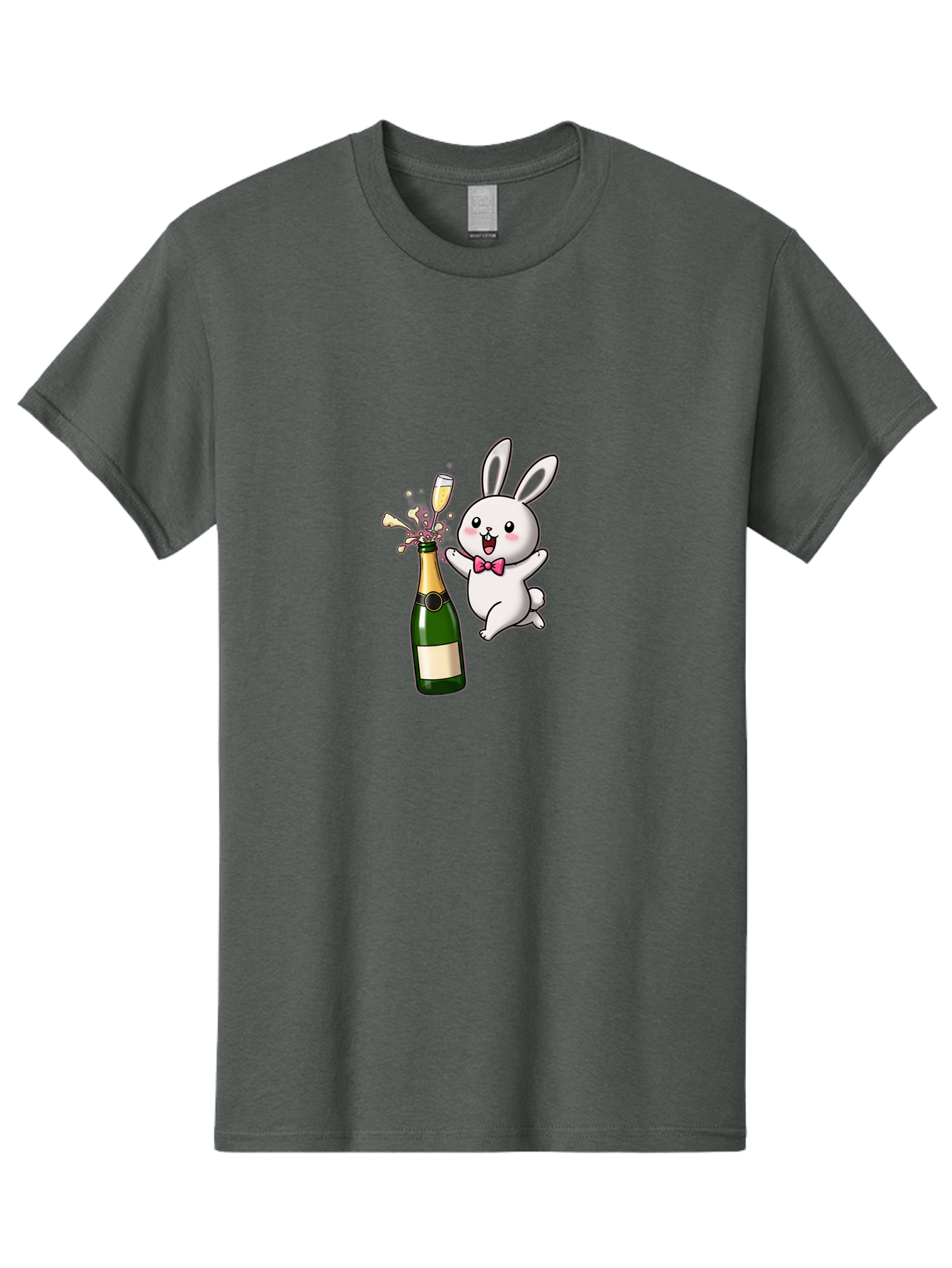 Rabbit-Celebrating Men'S Graphic Tee, 100% Cotton, Comfortable Casual Summer Wear, Machine Washable, Vintage Camera, Old Camera, Antique Camera, Black Camera, Classic Photography, Photography Equipment, Nostalgic Device, Film Camera, Ban237 3