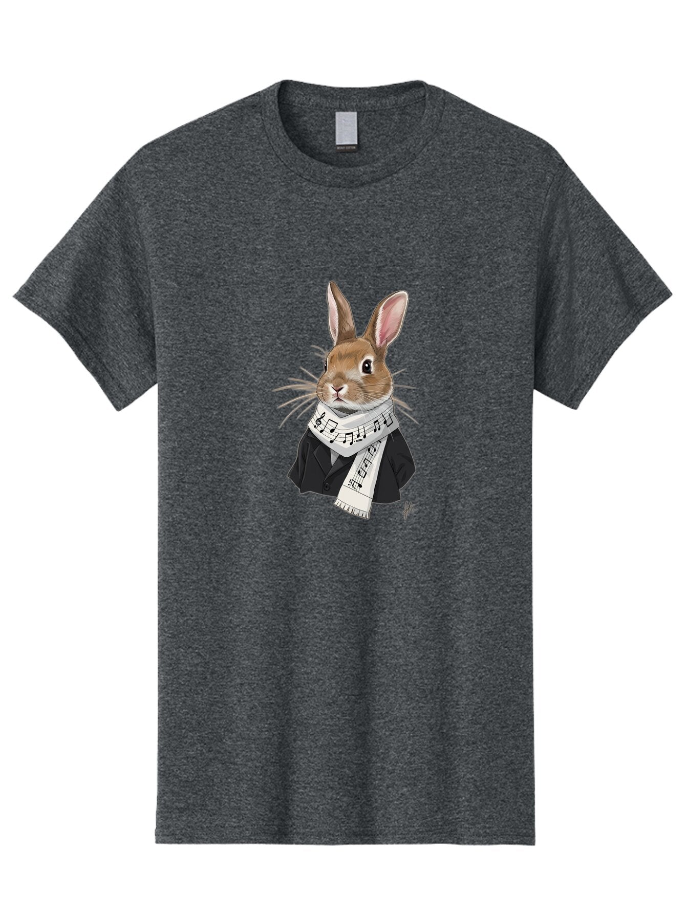 Rabbit-In-Music-Notes-Scarf Men'S Graphic Tee, 100% Cotton, Comfortable Casual Summer Wear, Machine Washable, Vintage Camera, Old Camera, Antique Camera, Black Camera, Classic Photography, Photography Equipment, Nostalgic Device, Film Camera, Ban238 11