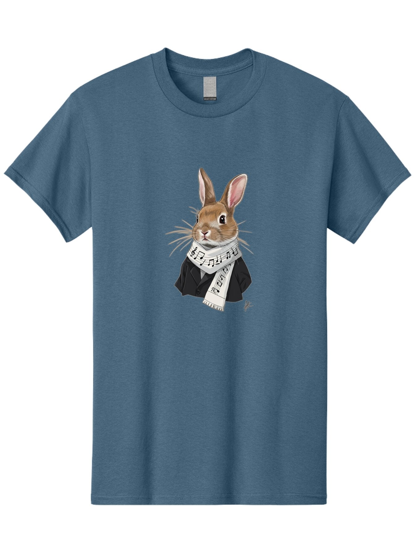 Rabbit-In-Music-Notes-Scarf Men'S Graphic Tee, 100% Cotton, Comfortable Casual Summer Wear, Machine Washable, Vintage Camera, Old Camera, Antique Camera, Black Camera, Classic Photography, Photography Equipment, Nostalgic Device, Film Camera, Ban238 15