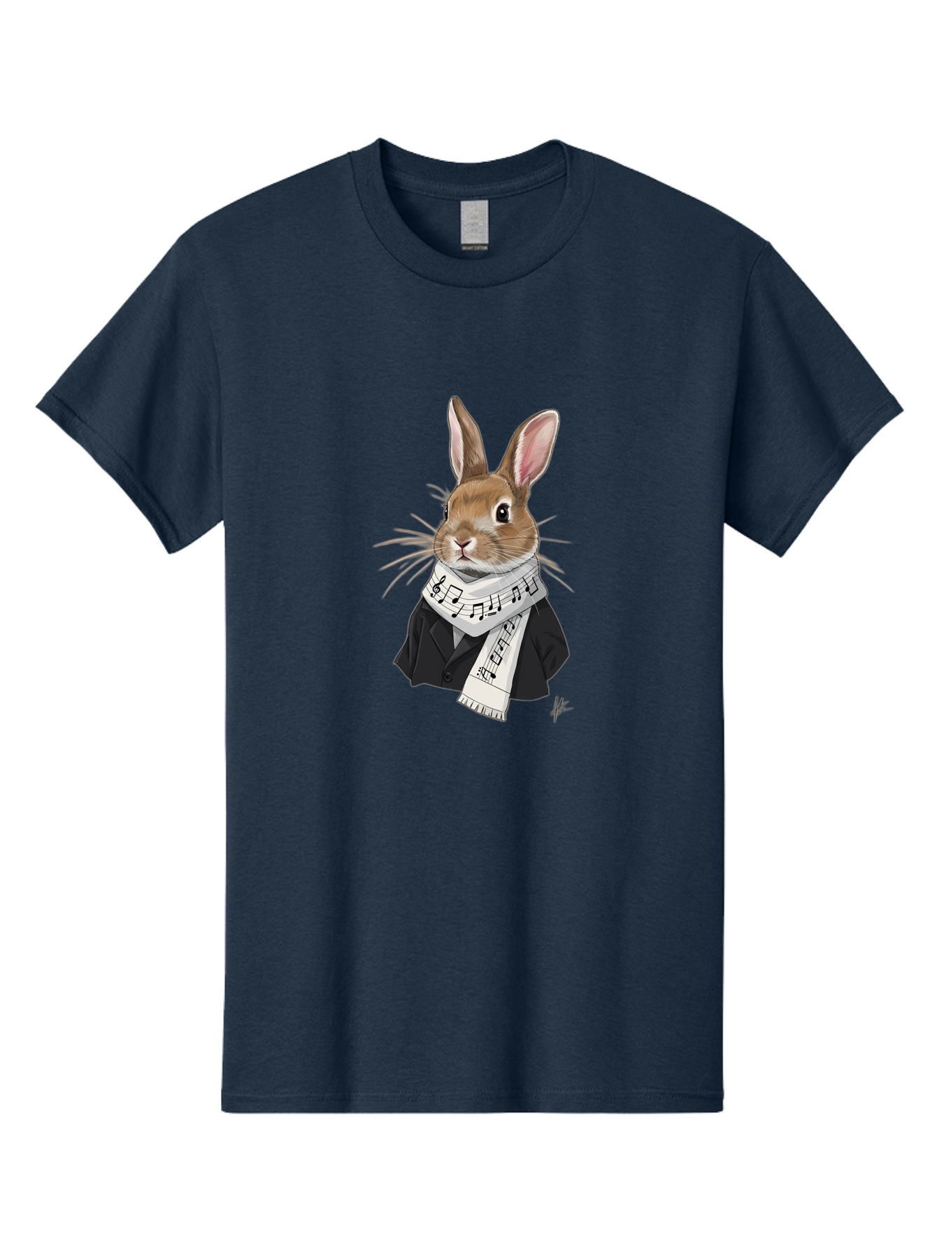 Rabbit-In-Music-Notes-Scarf Men'S Graphic Tee, 100% Cotton, Comfortable Casual Summer Wear, Machine Washable, Vintage Camera, Old Camera, Antique Camera, Black Camera, Classic Photography, Photography Equipment, Nostalgic Device, Film Camera, Ban238 5