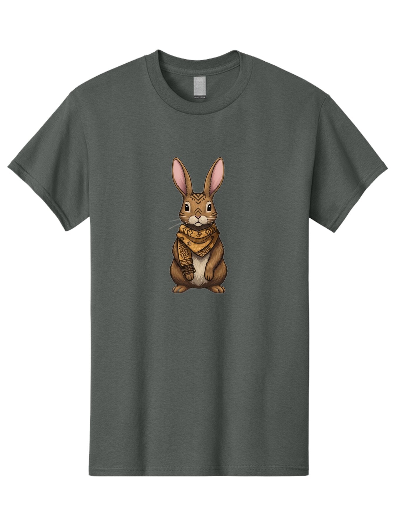 Rabbit-In-Scarf-1 Men'S Graphic Tee, 100% Cotton, Comfortable Casual Summer Wear, Machine Washable, Vintage Camera, Old Camera, Antique Camera, Black Camera, Classic Photography, Photography Equipment, Nostalgic Device, Film Camera, Camera Art Ban239 8