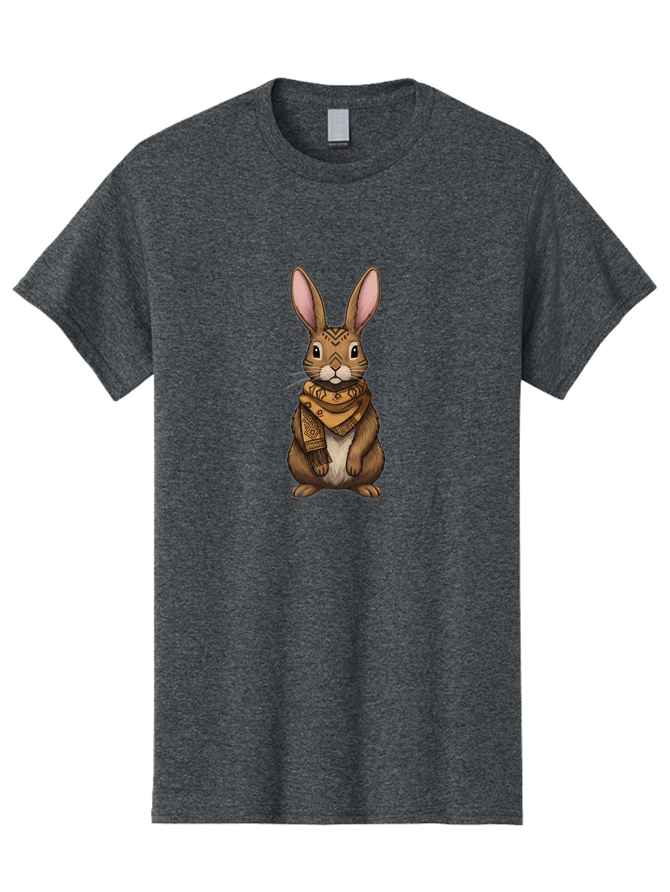 Rabbit-In-Scarf-1 Men'S Graphic Tee, 100% Cotton, Comfortable Casual Summer Wear, Machine Washable, Vintage Camera, Old Camera, Antique Camera, Black Camera, Classic Photography, Photography Equipment, Nostalgic Device, Film Camera, Camera Art Ban239 8
