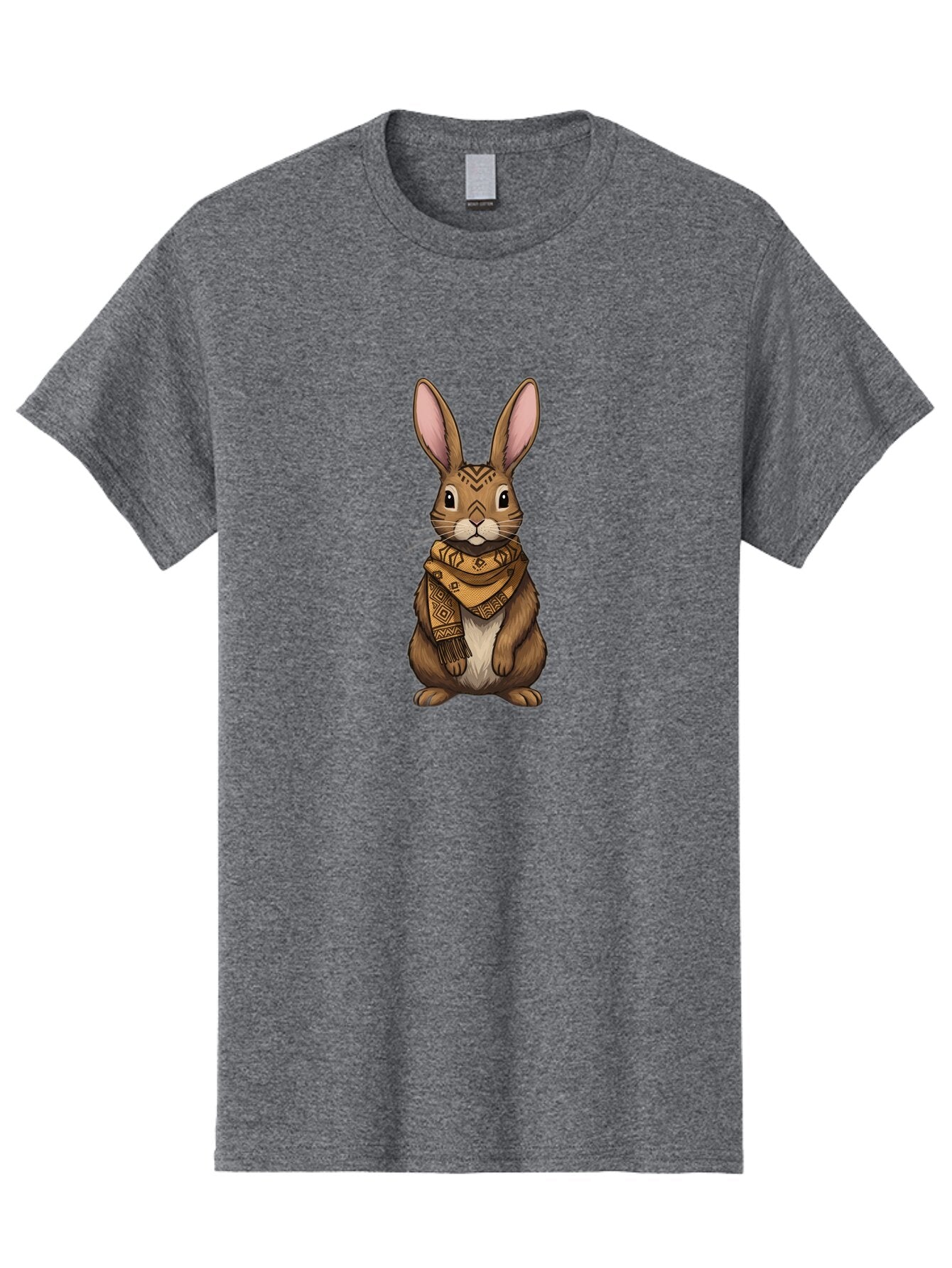 Rabbit-In-Scarf-1 Men'S Graphic Tee, 100% Cotton, Comfortable Casual Summer Wear, Machine Washable, Vintage Camera, Old Camera, Antique Camera, Black Camera, Classic Photography, Photography Equipment, Nostalgic Device, Film Camera, Camera Art Ban239 10