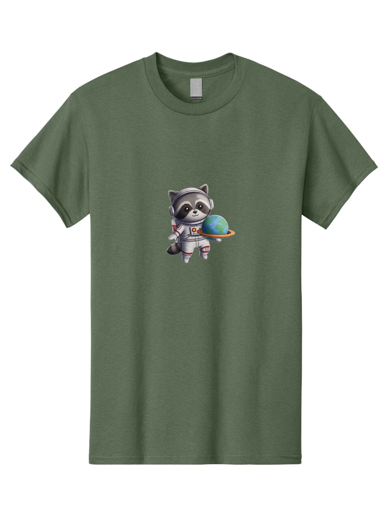 Raccoon-Astronaut Men'S Graphic Tee, 100% Cotton, Comfortable Casual Summer Wear, Machine Washable, Vintage Camera, Old Camera, Antique Camera, Black Camera, Classic Photography, Photography Equipment, Nostalgic Device, Film Camera, Camera Art Ban247