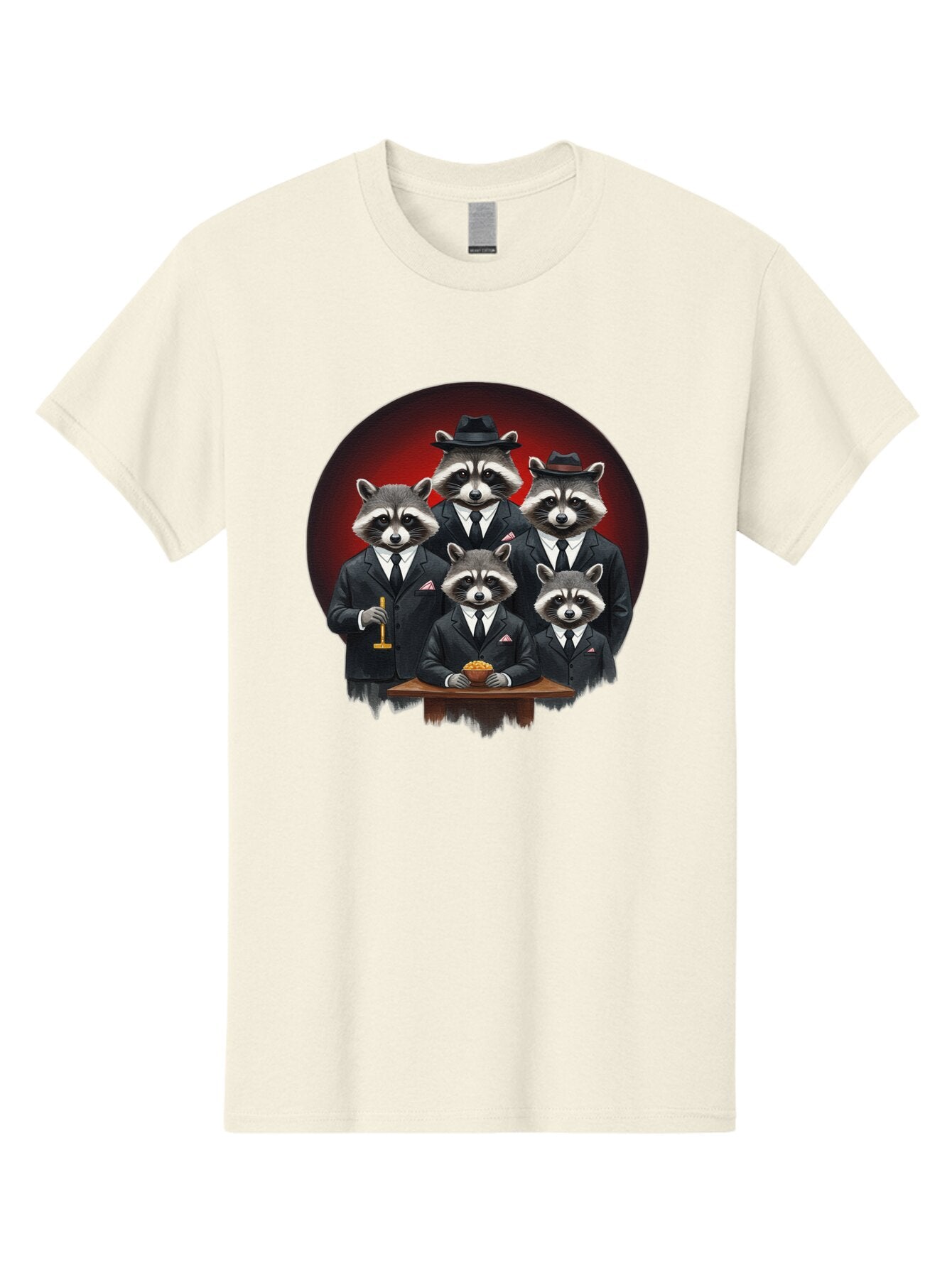 Raccoon-Gangsters Men'S Graphic Tee, 100% Cotton, Comfortable Casual Summer Wear, Machine Washable, Vintage Camera, Old Camera, Antique Camera, Black Camera, Classic Photography, Photography Equipment, Nostalgic Device, Film Camera, Camera Art Ban249 8