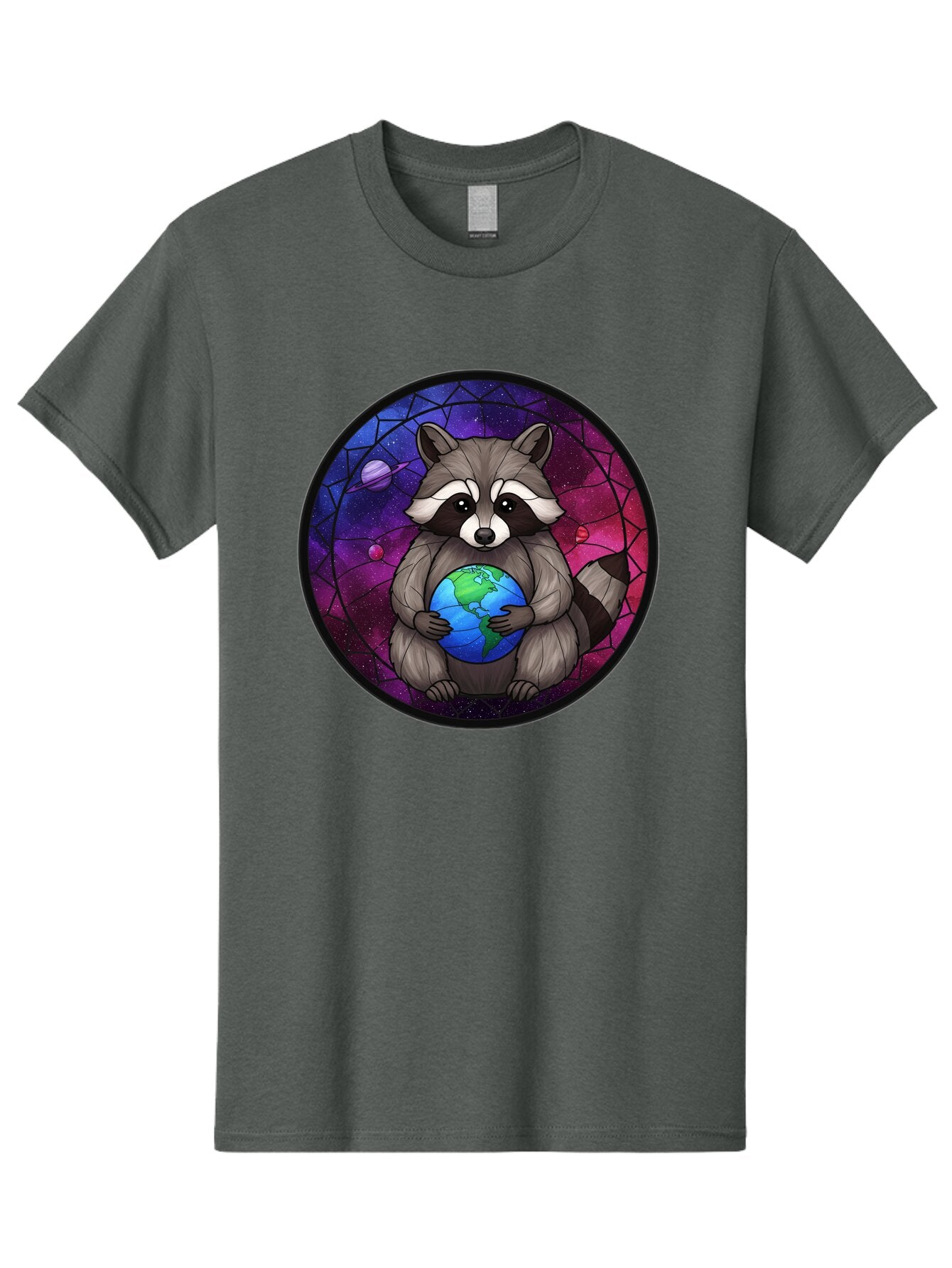 Raccoon-Hugging-Earth Men'S Graphic Tee, 100% Cotton, Comfortable Casual Summer Wear, Machine Washable, Vintage Camera, Old Camera, Antique Camera, Black Camera, Classic Photography, Photography Equipment, Nostalgic Device, Film Camera, Ban251 8