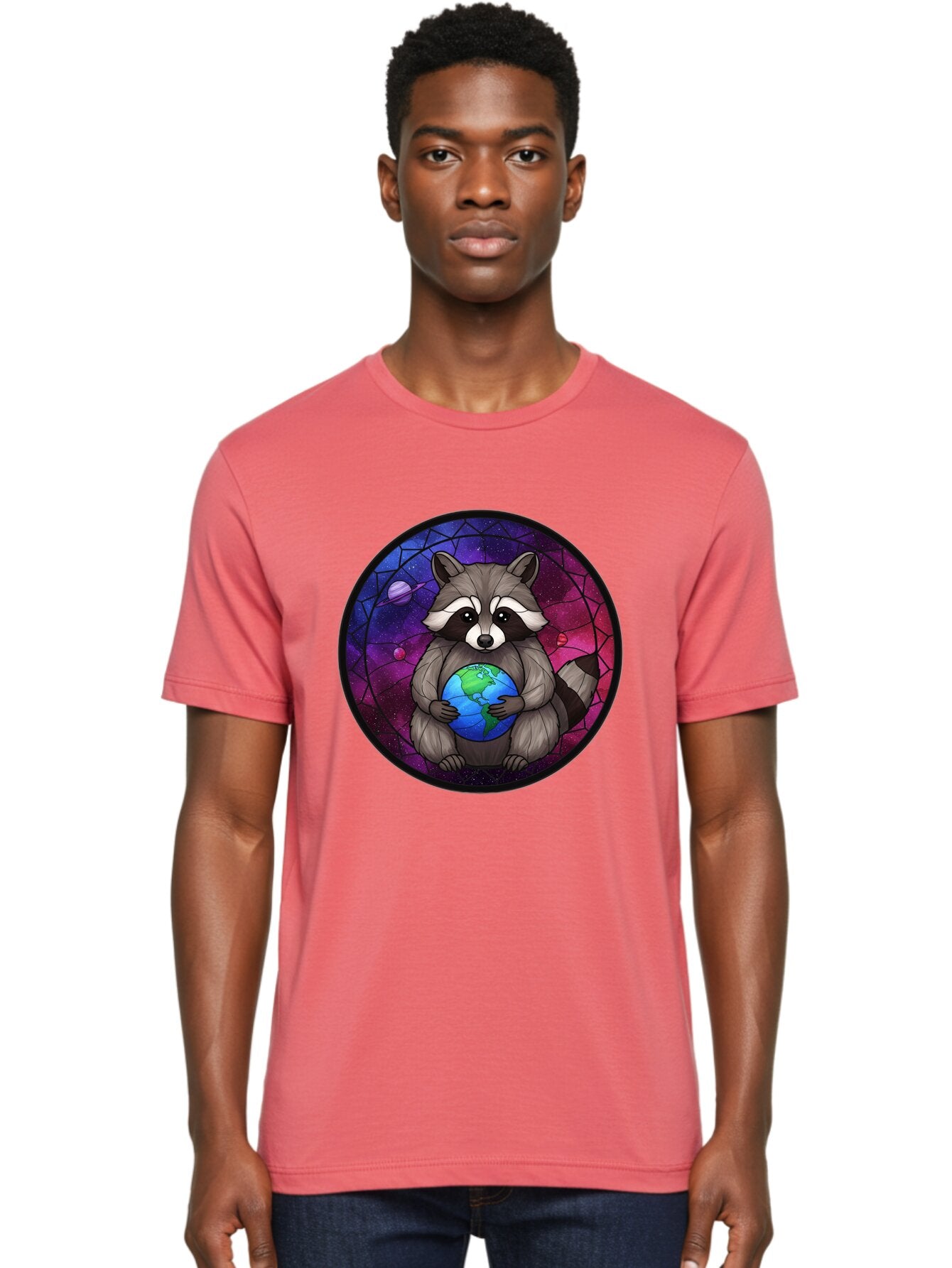 Raccoon-Hugging-Earth Men'S Graphic Tee, 100% Cotton, Comfortable Casual Summer Wear, Machine Washable, Vintage Camera, Old Camera, Antique Camera, Black Camera, Classic Photography, Photography Equipment, Nostalgic Device, Film Camera, Ban251 24