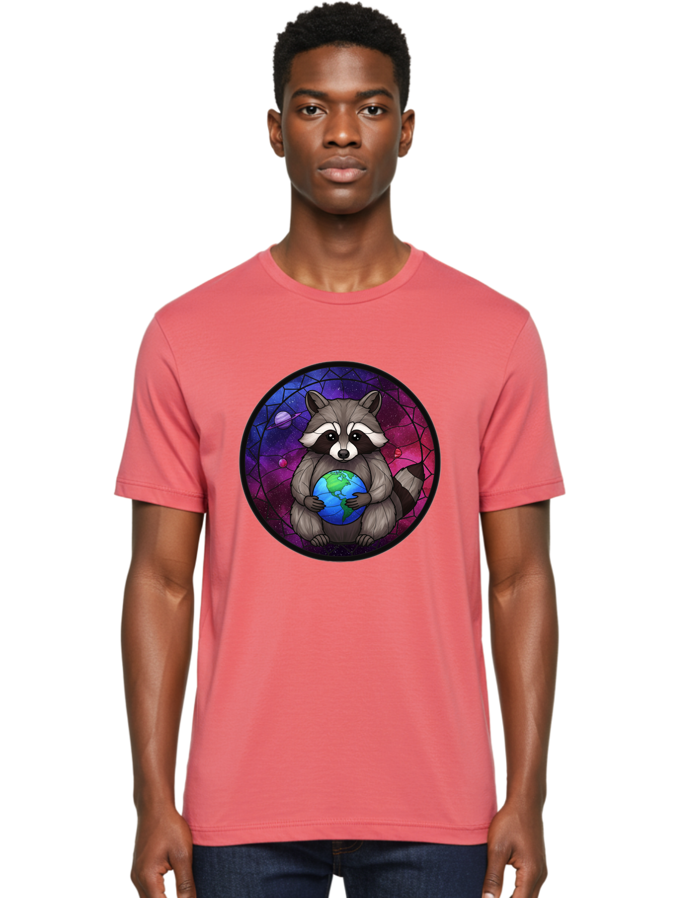 Raccoon-Hugging-Earth Men'S Graphic Tee, 100% Cotton, Comfortable Casual Summer Wear, Machine Washable, Vintage Camera, Old Camera, Antique Camera, Black Camera, Classic Photography, Photography Equipment, Nostalgic Device, Film Camera, Ban251 22