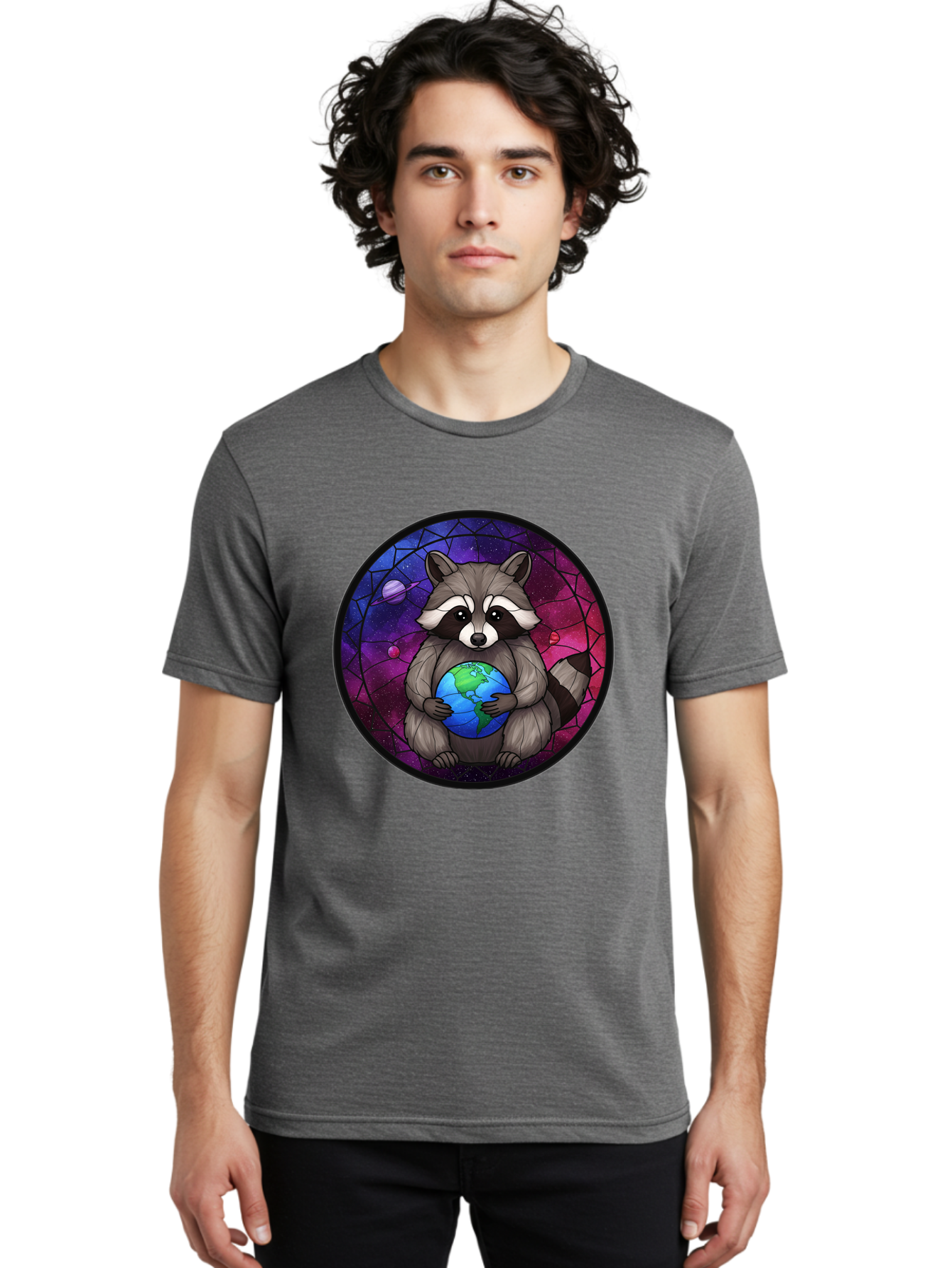 Raccoon-Hugging-Earth Men'S Graphic Tee, 100% Cotton, Comfortable Casual Summer Wear, Machine Washable, Vintage Camera, Old Camera, Antique Camera, Black Camera, Classic Photography, Photography Equipment, Nostalgic Device, Film Camera, Ban251 30