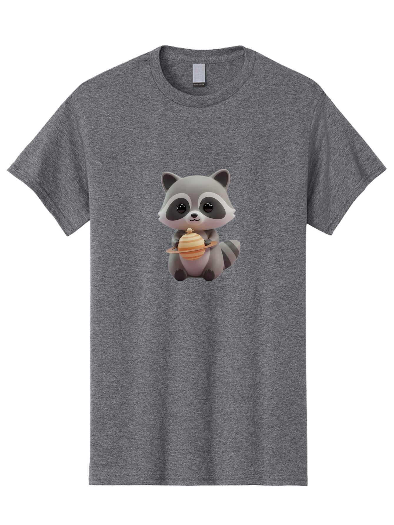 Raccoon-With-Planet Men'S Graphic Tee, 100% Cotton, Comfortable Casual Summer Wear, Machine Washable, Vintage Camera, Old Camera, Antique Camera, Black Camera, Classic Photography, Photography Equipment, Nostalgic Device, Film Camera, Ban254 3