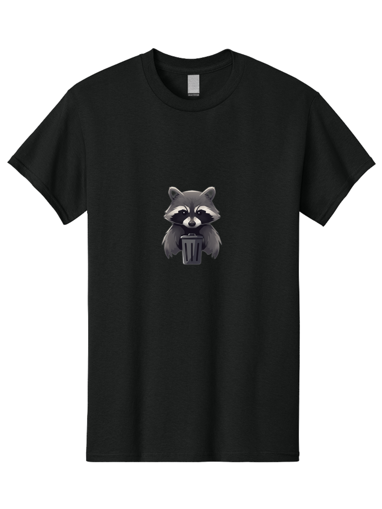 Raccoon-With-Trash-Can Men'S Graphic Tee, 100% Cotton, Comfortable Casual Summer Wear, Machine Washable, Vintage Camera, Old Camera, Antique Camera, Black Camera, Classic Photography, Photography Equipment, Nostalgic Device, Film Camera, Ban255