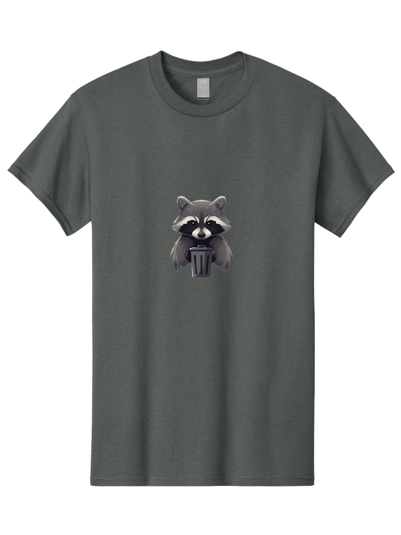 Raccoon-With-Trash-Can Men'S Graphic Tee, 100% Cotton, Comfortable Casual Summer Wear, Machine Washable, Vintage Camera, Old Camera, Antique Camera, Black Camera, Classic Photography, Photography Equipment, Nostalgic Device, Film Camera, Ban255 11