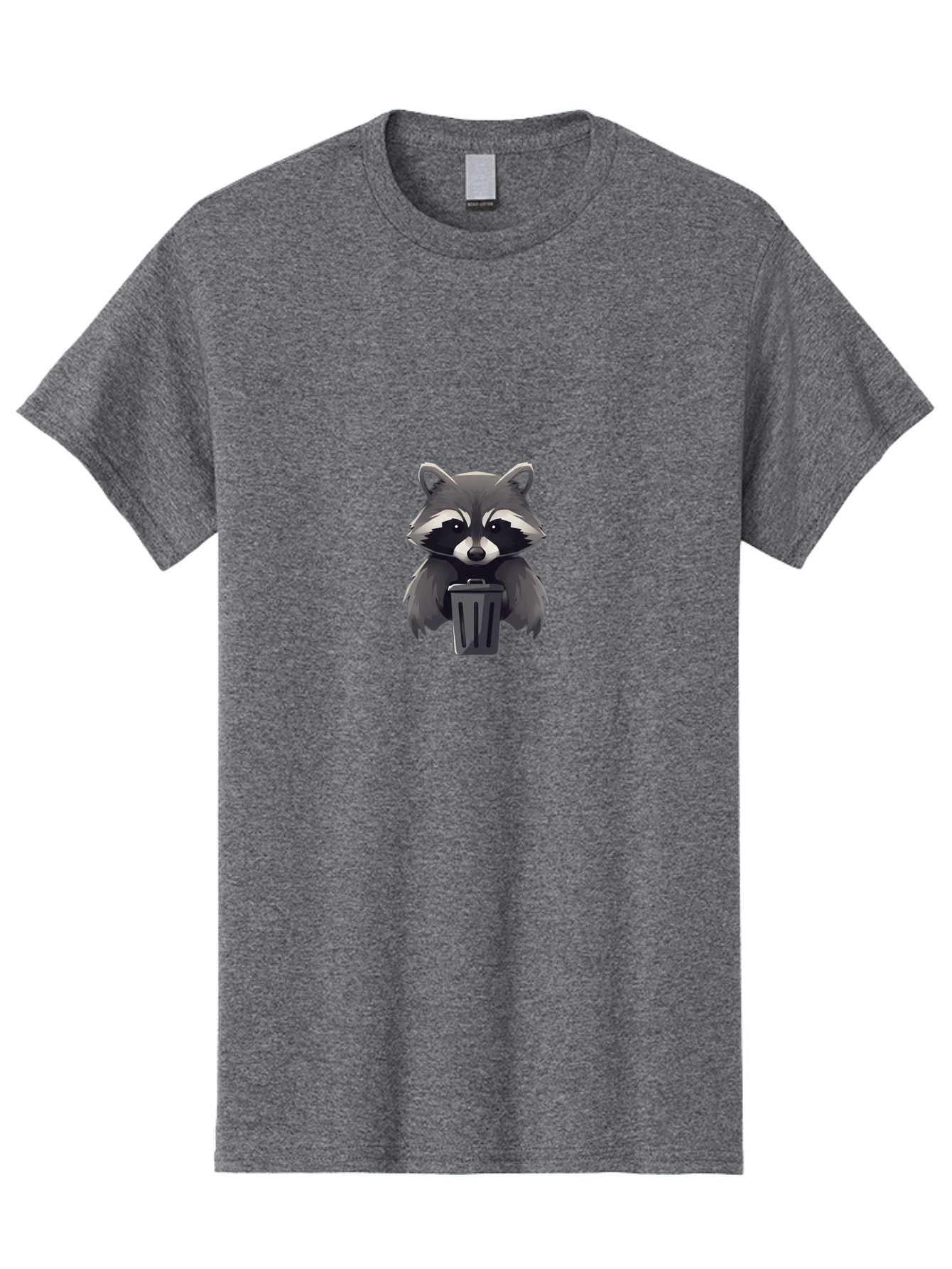 Raccoon-With-Trash-Can Men'S Graphic Tee, 100% Cotton, Comfortable Casual Summer Wear, Machine Washable, Vintage Camera, Old Camera, Antique Camera, Black Camera, Classic Photography, Photography Equipment, Nostalgic Device, Film Camera, Ban255