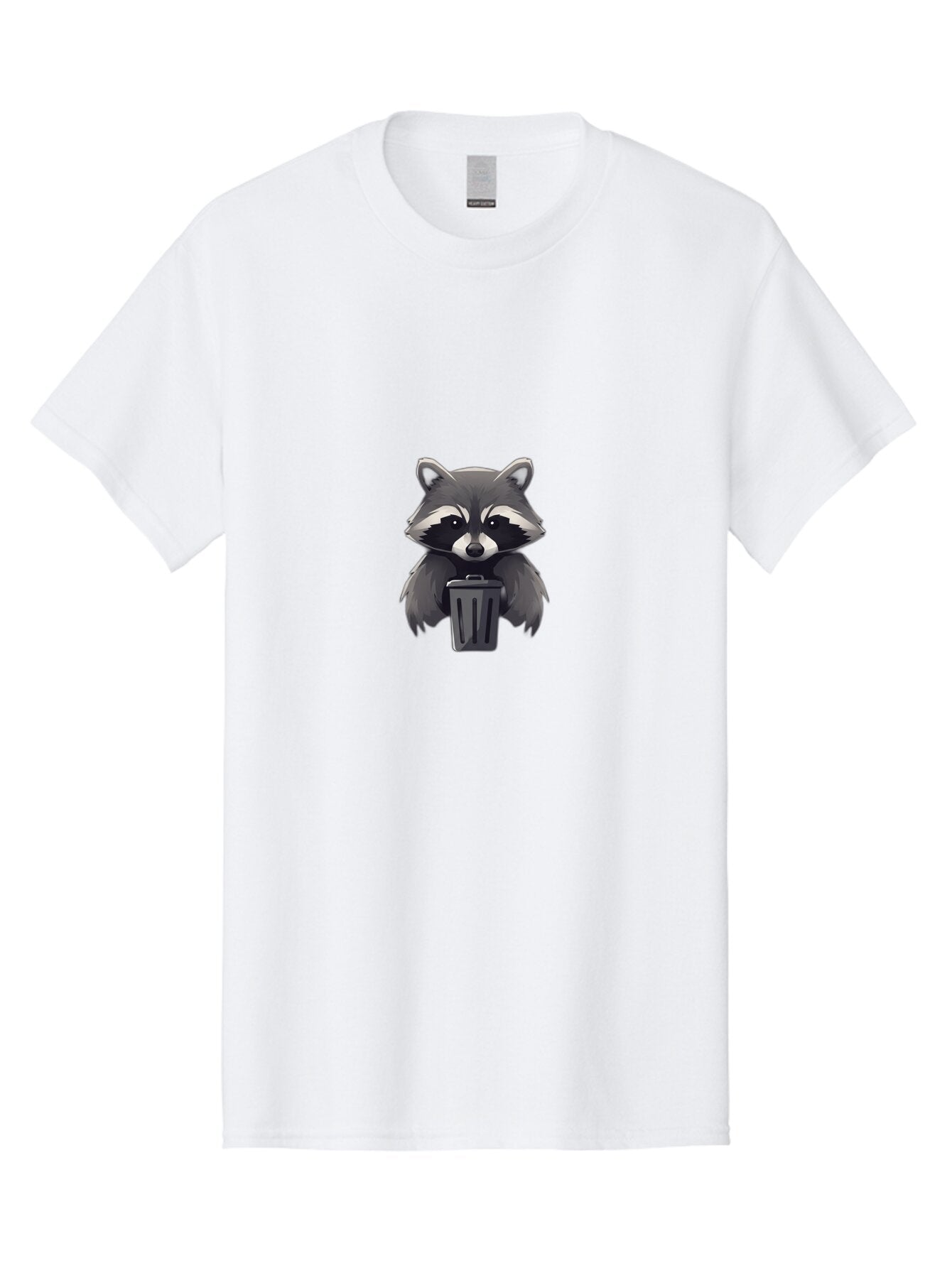 Raccoon-With-Trash-Can Men'S Graphic Tee, 100% Cotton, Comfortable Casual Summer Wear, Machine Washable, Vintage Camera, Old Camera, Antique Camera, Black Camera, Classic Photography, Photography Equipment, Nostalgic Device, Film Camera, Ban255