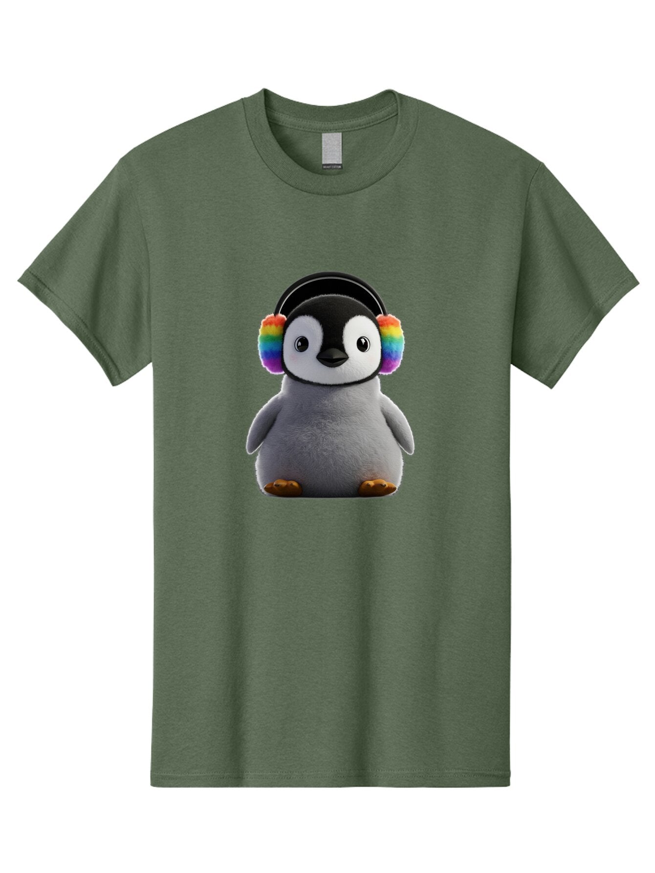Rainbow-Earmuff-Penguin Men'S Graphic Tee, 100% Cotton, Comfortable Casual Summer Wear, Machine Washable, Vintage Camera, Old Camera, Antique Camera, Black Camera, Classic Photography, Photography Equipment, Nostalgic Device, Film Camera, Ban262 15