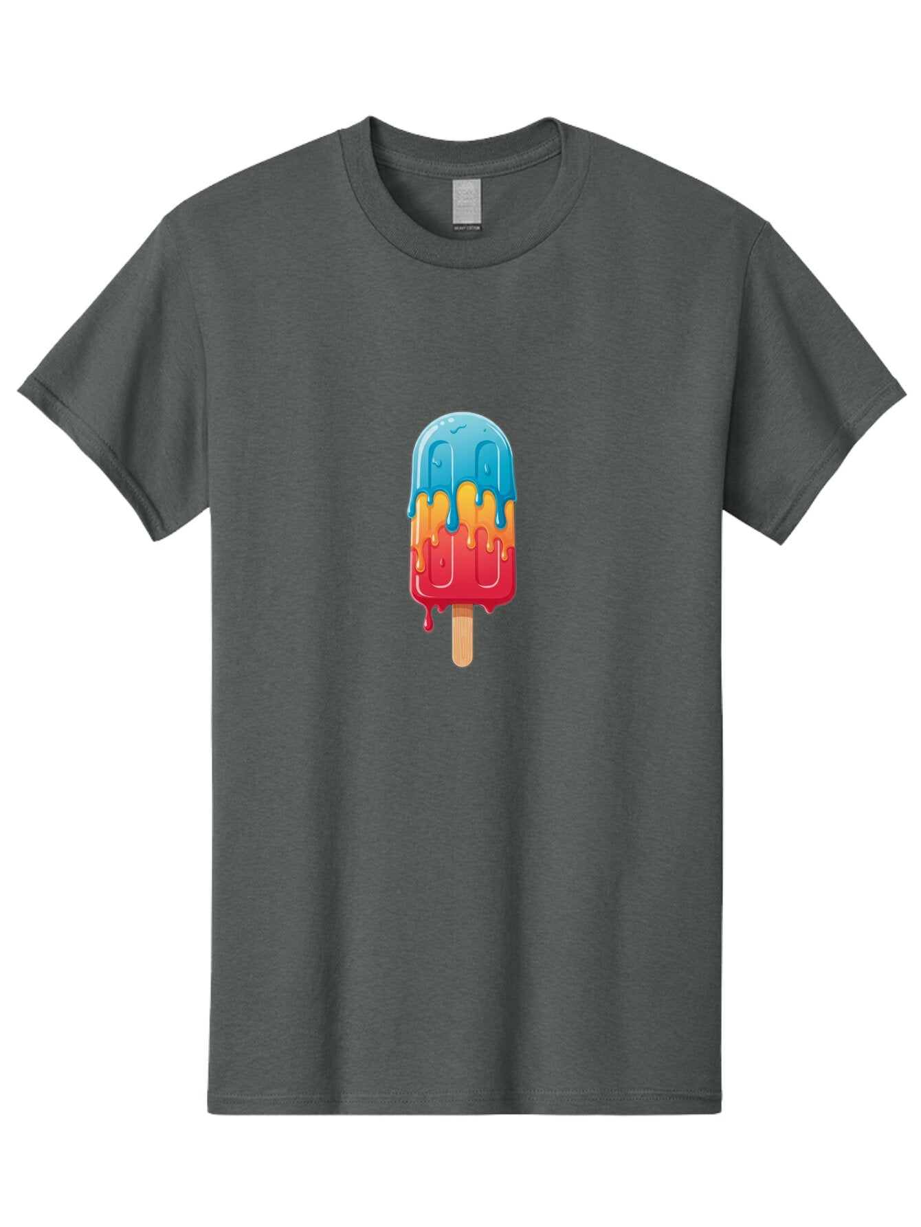 Rainbow-Popsicle-1 Men'S Graphic Tee, 100% Cotton, Comfortable Casual Summer Wear, Machine Washable, Vintage Camera, Old Camera, Antique Camera, Black Camera, Classic Photography, Photography Equipment, Nostalgic Device, Film Camera, Ban263