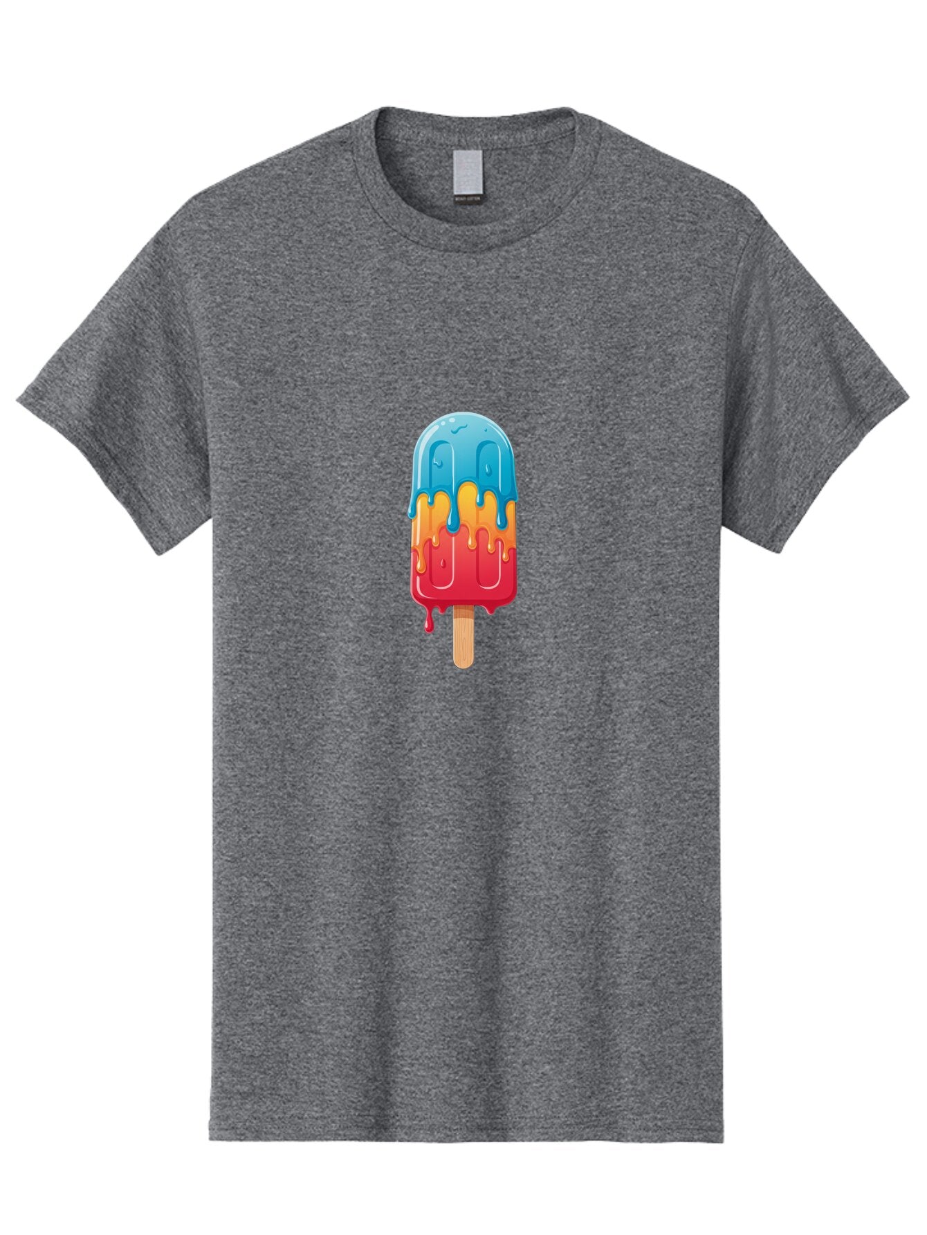 Rainbow-Popsicle-1 Men'S Graphic Tee, 100% Cotton, Comfortable Casual Summer Wear, Machine Washable, Vintage Camera, Old Camera, Antique Camera, Black Camera, Classic Photography, Photography Equipment, Nostalgic Device, Film Camera, Ban263 4