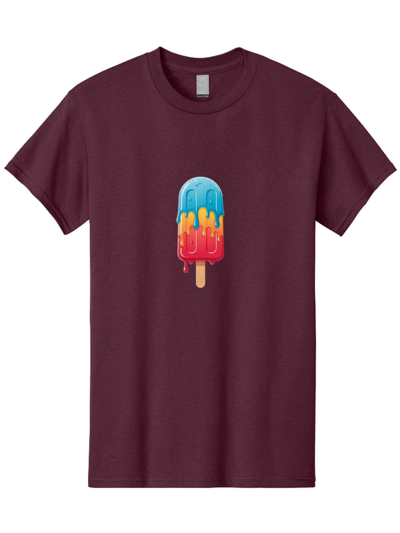 Rainbow-Popsicle-1 Men'S Graphic Tee, 100% Cotton, Comfortable Casual Summer Wear, Machine Washable, Vintage Camera, Old Camera, Antique Camera, Black Camera, Classic Photography, Photography Equipment, Nostalgic Device, Film Camera, Ban263 10