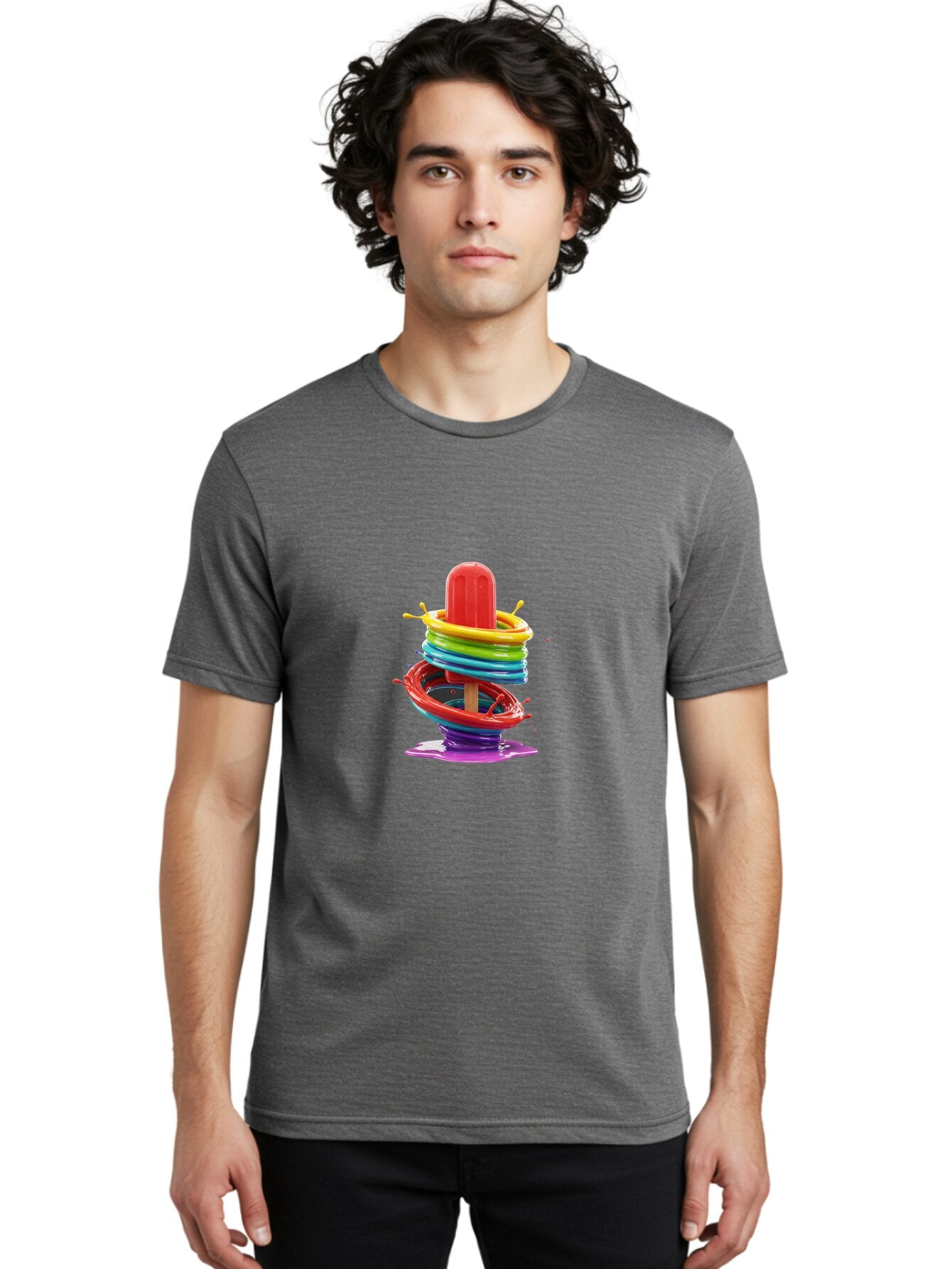 Rainbow-Popsicle Men'S Graphic Tee, 100% Cotton, Comfortable Casual Summer Wear, Machine Washable, Vintage Camera, Old Camera, Antique Camera, Black Camera, Classic Photography, Photography Equipment, Nostalgic Device, Film Camera, Camera Art Ban265 28