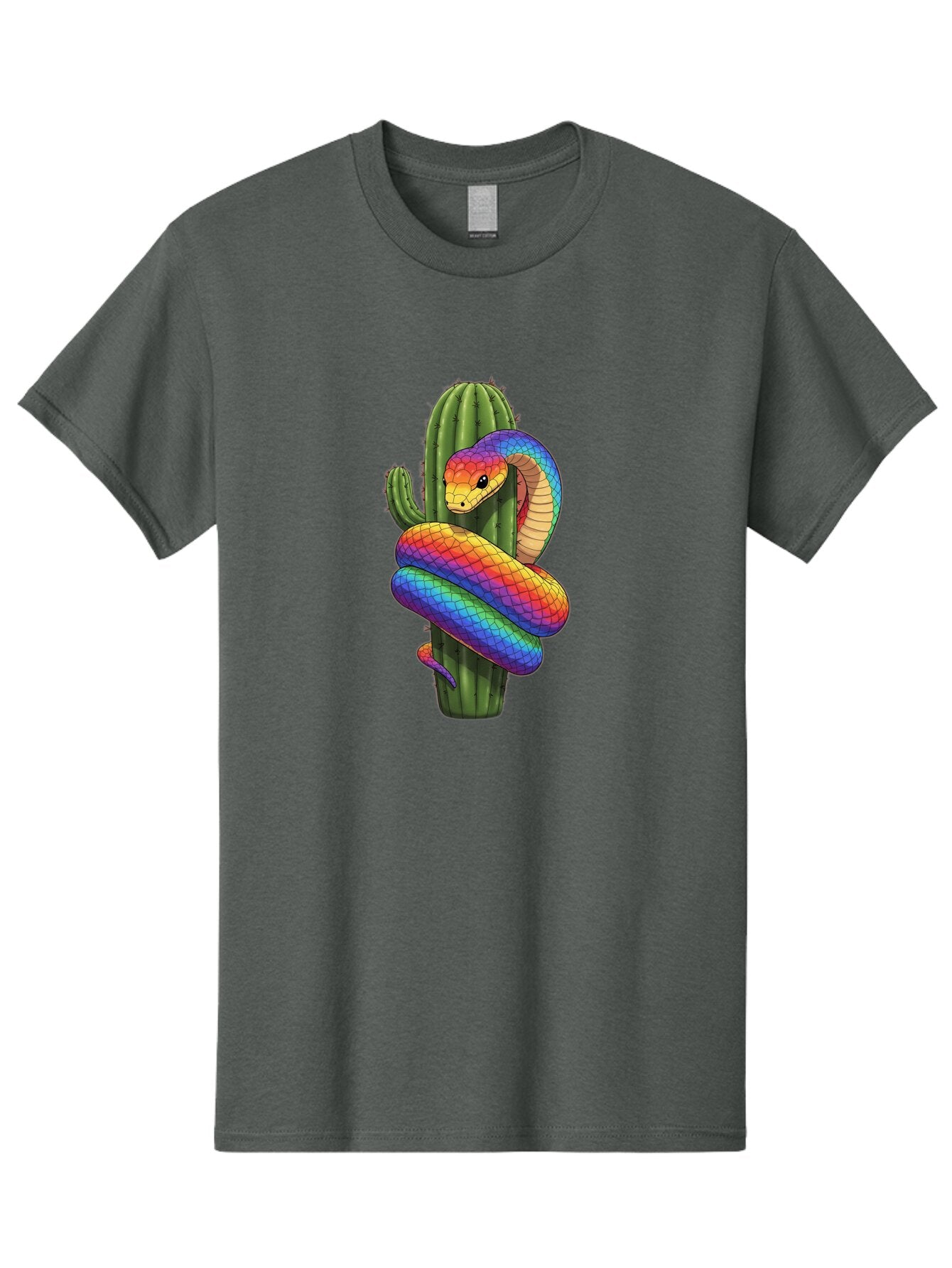 Rainbow-Snake-Cactus Men'S Graphic Tee, 100% Cotton, Comfortable Casual Summer Wear, Machine Washable, Vintage Camera, Old Camera, Antique Camera, Black Camera, Classic Photography, Photography Equipment, Nostalgic Device, Film Camera, Ban267 12