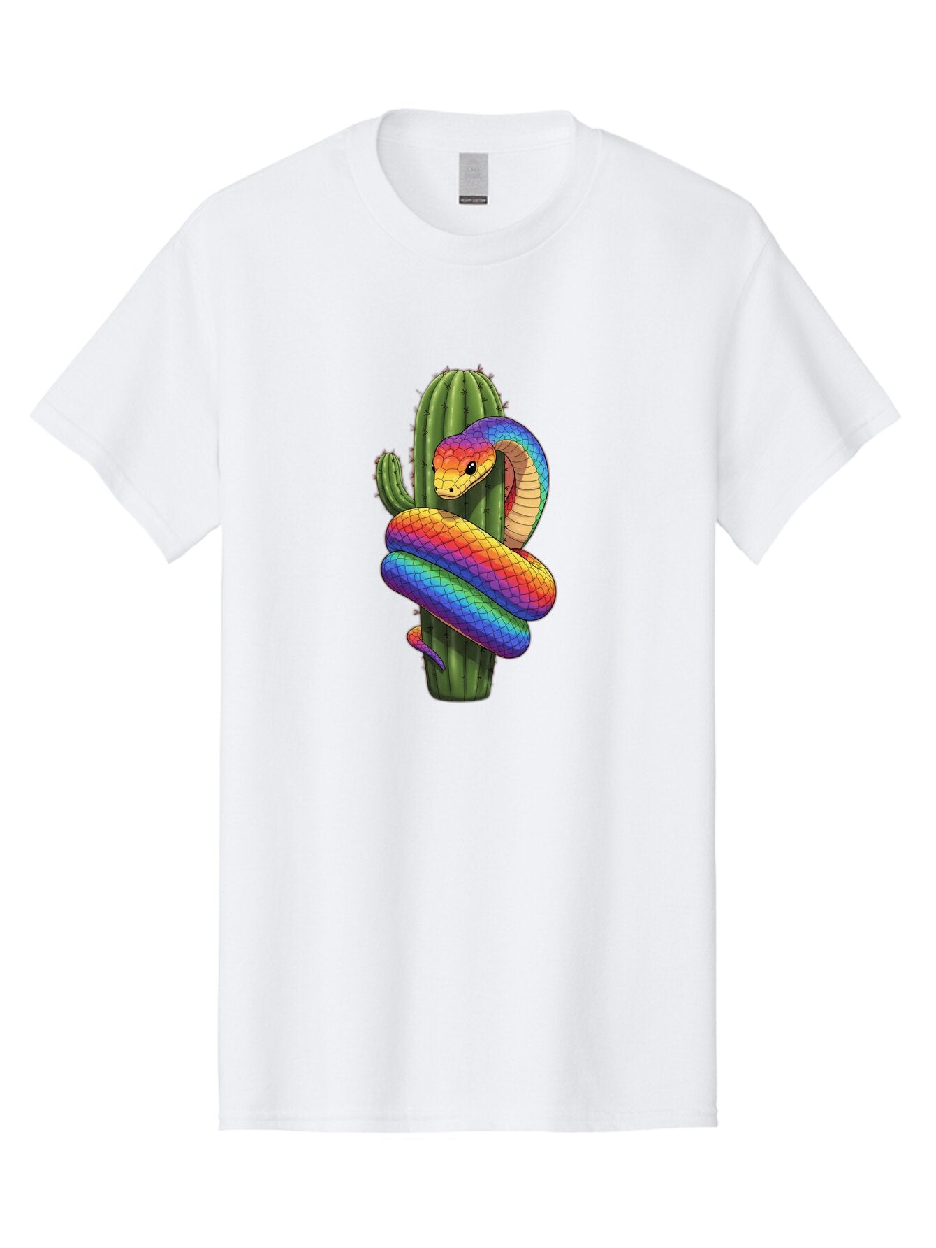 Rainbow-Snake-Cactus Men'S Graphic Tee, 100% Cotton, Comfortable Casual Summer Wear, Machine Washable, Vintage Camera, Old Camera, Antique Camera, Black Camera, Classic Photography, Photography Equipment, Nostalgic Device, Film Camera, Ban267 10