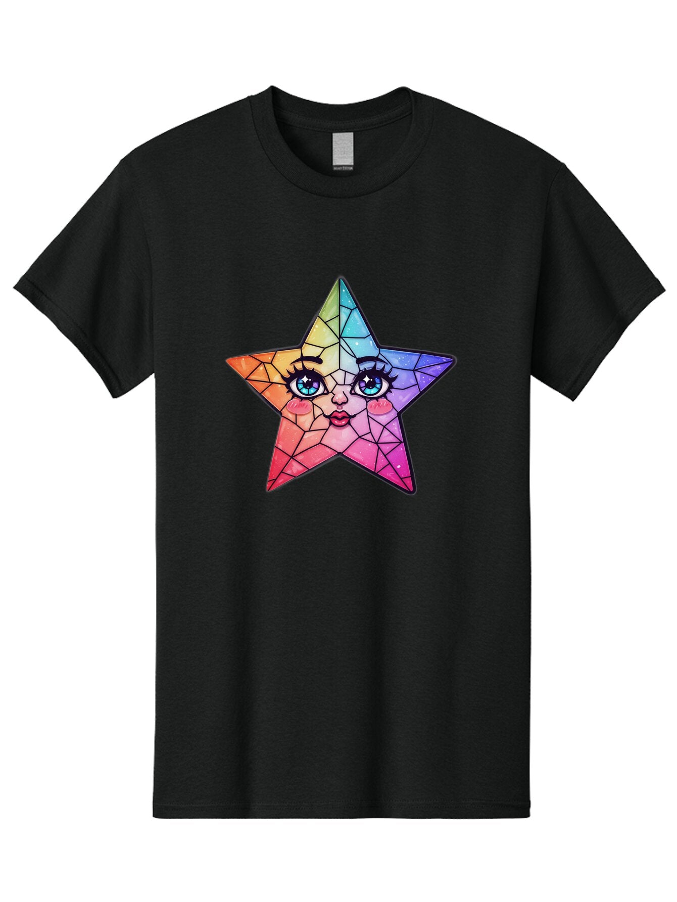 Rainbow-Star Men'S Graphic Tee, 100% Cotton, Comfortable Casual Summer Wear, Machine Washable, Vintage Camera, Old Camera, Antique Camera, Black Camera, Classic Photography, Photography Equipment, Nostalgic Device, Film Camera, Camera Art Ban269 15