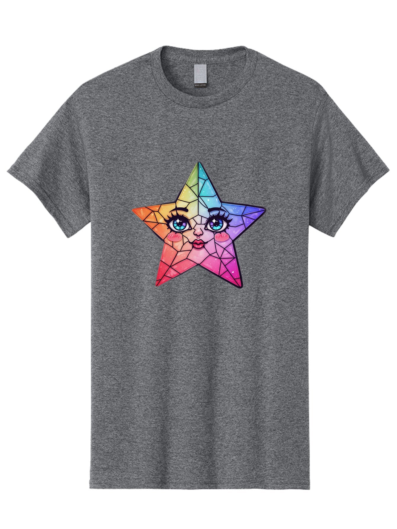 Rainbow-Star Men'S Graphic Tee, 100% Cotton, Comfortable Casual Summer Wear, Machine Washable, Vintage Camera, Old Camera, Antique Camera, Black Camera, Classic Photography, Photography Equipment, Nostalgic Device, Film Camera, Camera Art Ban269 10