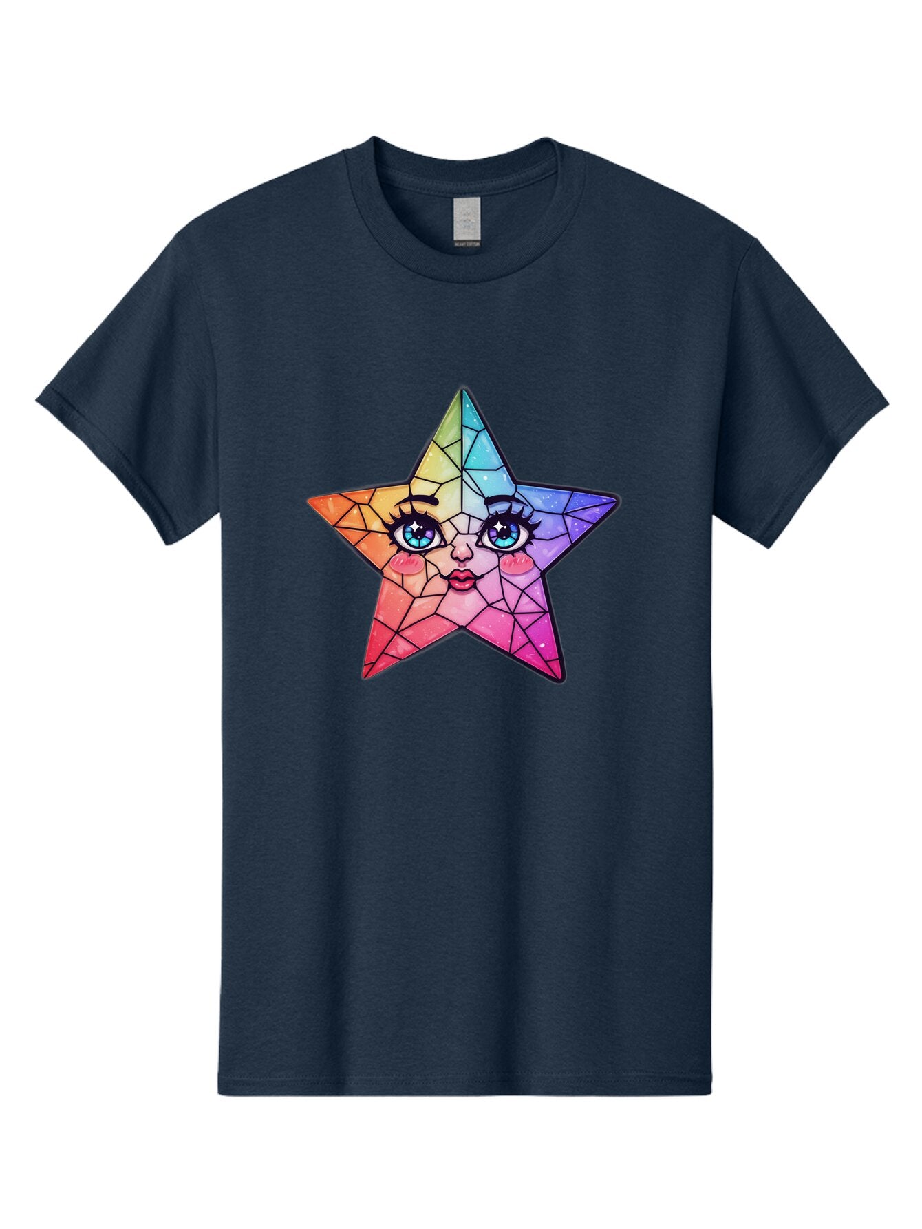 Rainbow-Star Men'S Graphic Tee, 100% Cotton, Comfortable Casual Summer Wear, Machine Washable, Vintage Camera, Old Camera, Antique Camera, Black Camera, Classic Photography, Photography Equipment, Nostalgic Device, Film Camera, Camera Art Ban269 6