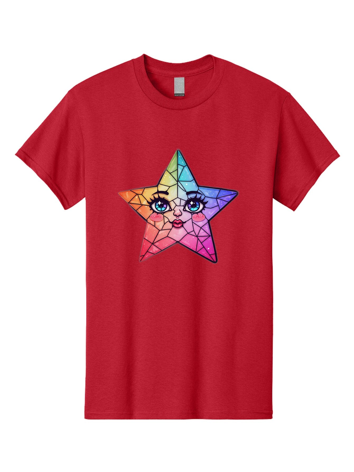 Rainbow-Star Men'S Graphic Tee, 100% Cotton, Comfortable Casual Summer Wear, Machine Washable, Vintage Camera, Old Camera, Antique Camera, Black Camera, Classic Photography, Photography Equipment, Nostalgic Device, Film Camera, Camera Art Ban269 7