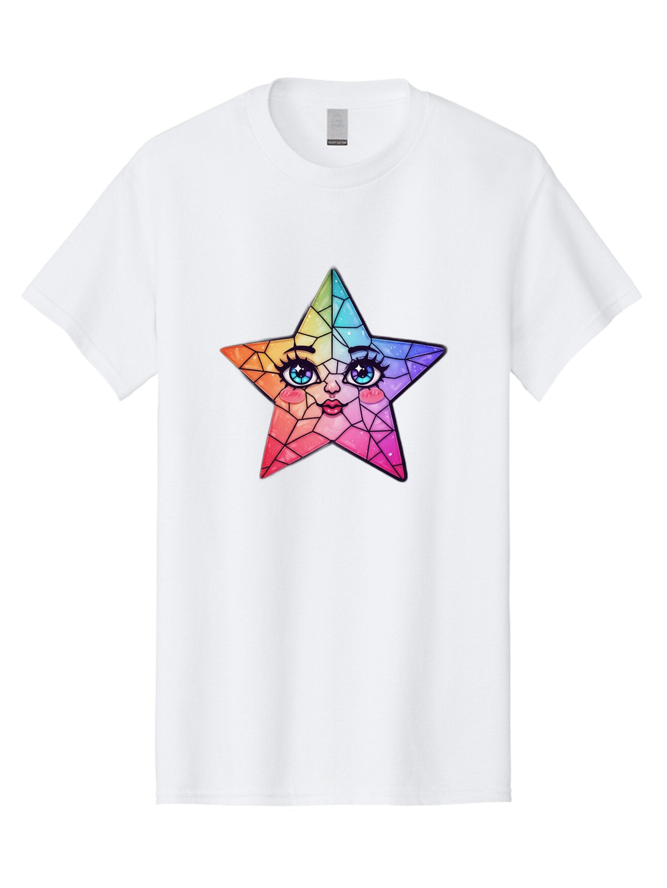 Rainbow-Star Men'S Graphic Tee, 100% Cotton, Comfortable Casual Summer Wear, Machine Washable, Vintage Camera, Old Camera, Antique Camera, Black Camera, Classic Photography, Photography Equipment, Nostalgic Device, Film Camera, Camera Art Ban269