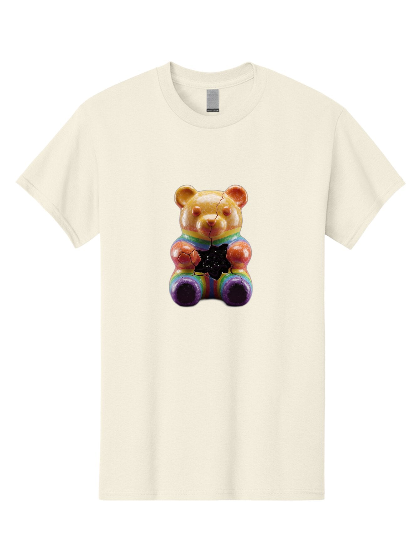 Rainbow-Teddy Men'S Graphic Tee, 100% Cotton, Comfortable Casual Summer Wear, Machine Washable, Vintage Camera, Old Camera, Antique Camera, Black Camera, Classic Photography, Photography Equipment, Nostalgic Device, Film Camera, Camera Art Ban270 14