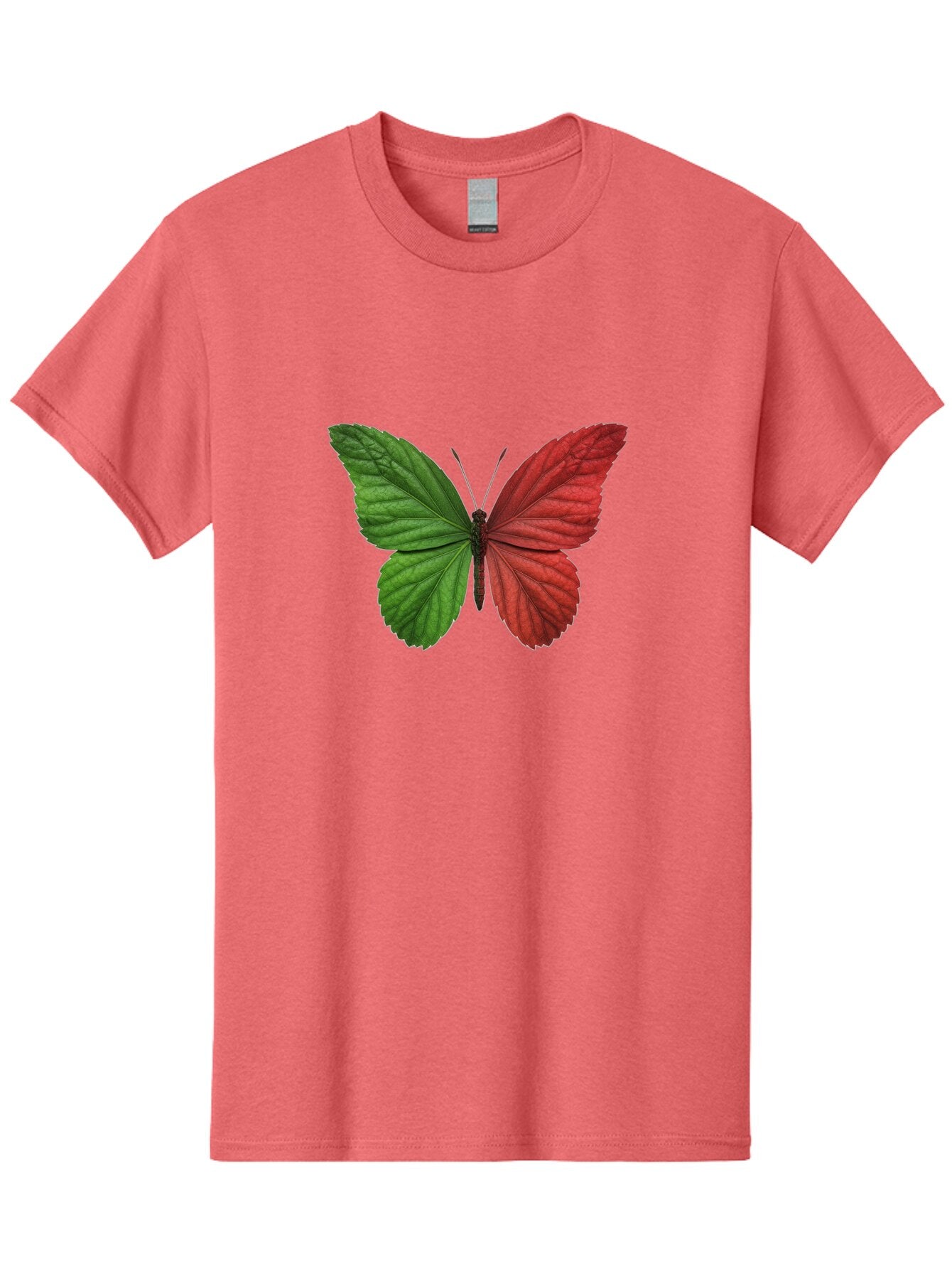 Red-And-Green-Butterfly Men'S Graphic Tee, 100% Cotton, Comfortable Casual Summer Wear, Machine Washable, Vintage Camera, Old Camera, Antique Camera, Black Camera, Classic Photography, Photography Equipment, Nostalgic Device, Film Camera, Ban295 6