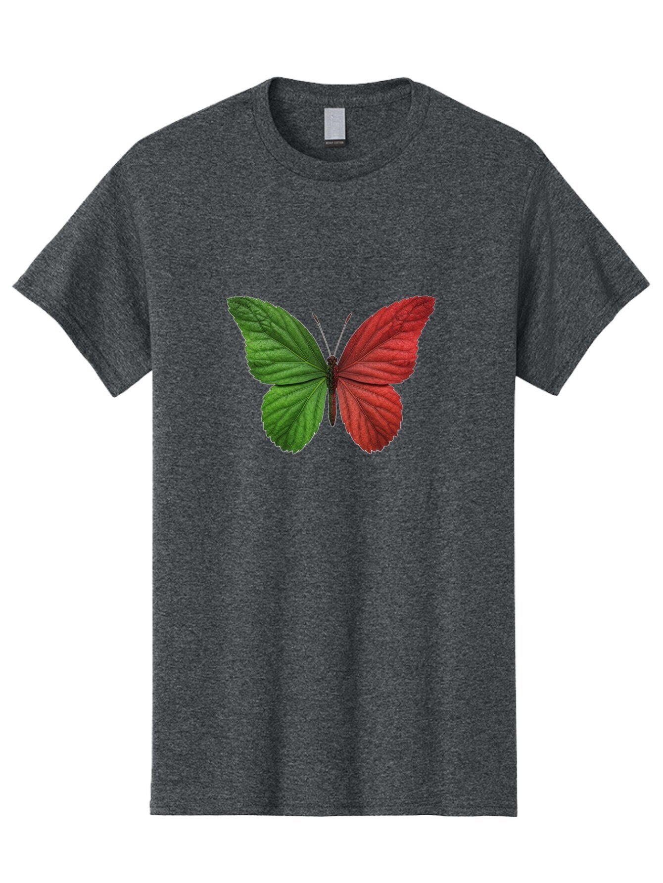 Red-And-Green-Butterfly Men'S Graphic Tee, 100% Cotton, Comfortable Casual Summer Wear, Machine Washable, Vintage Camera, Old Camera, Antique Camera, Black Camera, Classic Photography, Photography Equipment, Nostalgic Device, Film Camera, Ban295 15