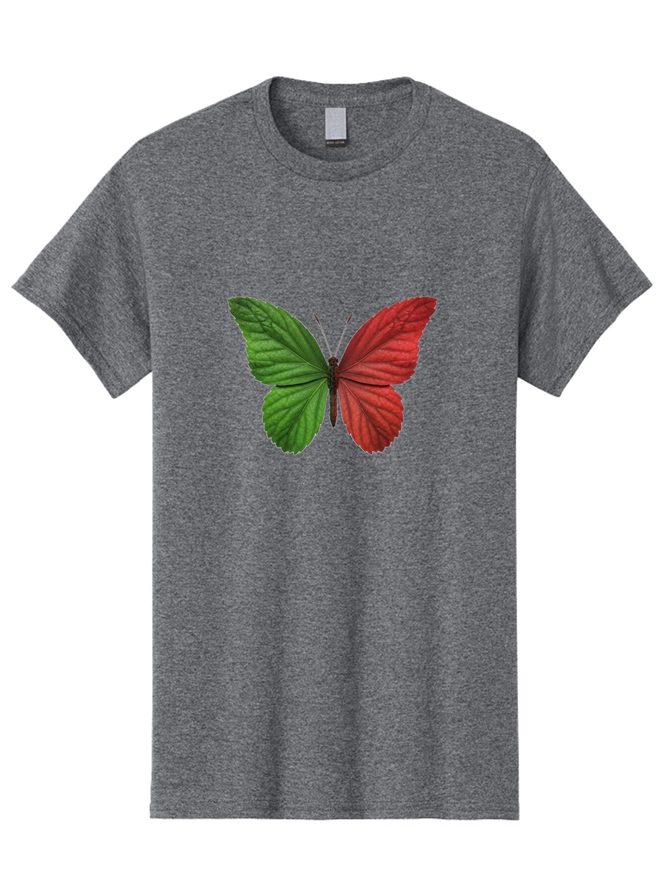 Red-And-Green-Butterfly Men'S Graphic Tee, 100% Cotton, Comfortable Casual Summer Wear, Machine Washable, Vintage Camera, Old Camera, Antique Camera, Black Camera, Classic Photography, Photography Equipment, Nostalgic Device, Film Camera, Ban295 5