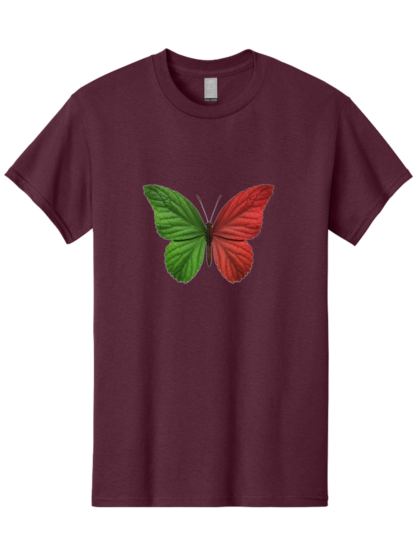 Red-And-Green-Butterfly Men'S Graphic Tee, 100% Cotton, Comfortable Casual Summer Wear, Machine Washable, Vintage Camera, Old Camera, Antique Camera, Black Camera, Classic Photography, Photography Equipment, Nostalgic Device, Film Camera, Ban295 3