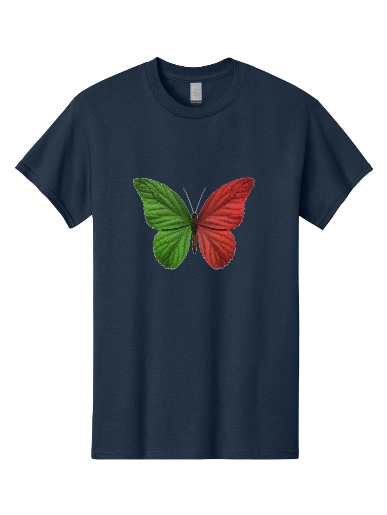Red-And-Green-Butterfly Men'S Graphic Tee, 100% Cotton, Comfortable Casual Summer Wear, Machine Washable, Vintage Camera, Old Camera, Antique Camera, Black Camera, Classic Photography, Photography Equipment, Nostalgic Device, Film Camera, Ban295 10